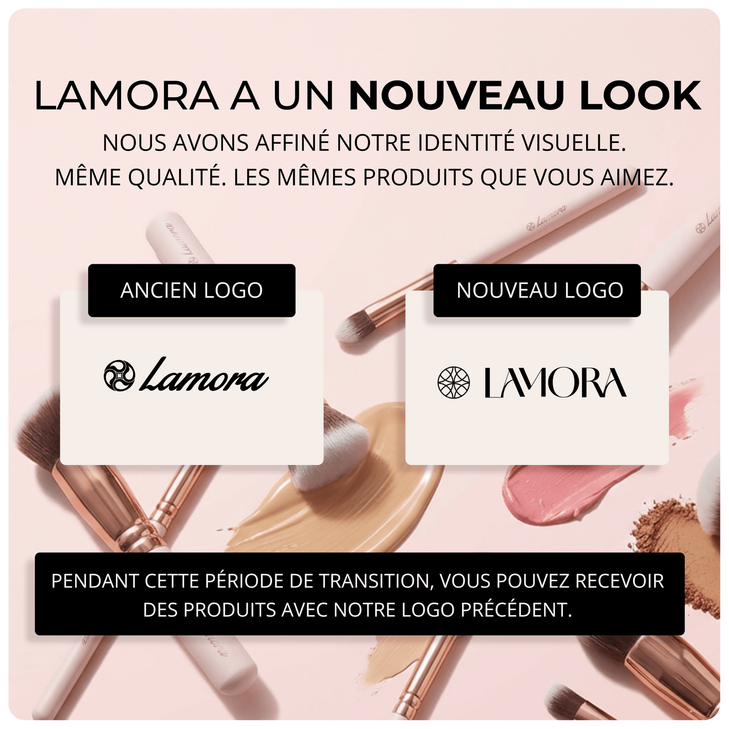 Duo Lidschatten Blending Pinsel - Lamora Beauty