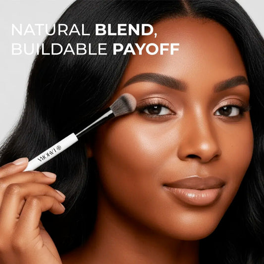 Blending & Eyeshadow Duo Brush - Lamora Beauty