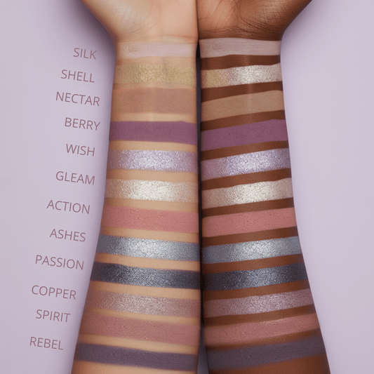 Purple Lidschatten Palette - Lamora Beauty