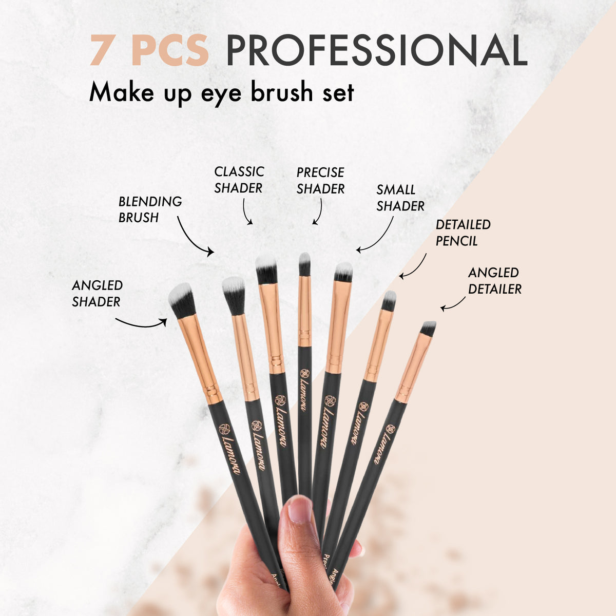 Makeup Brushes  for the Eyes - Tease and Makeup