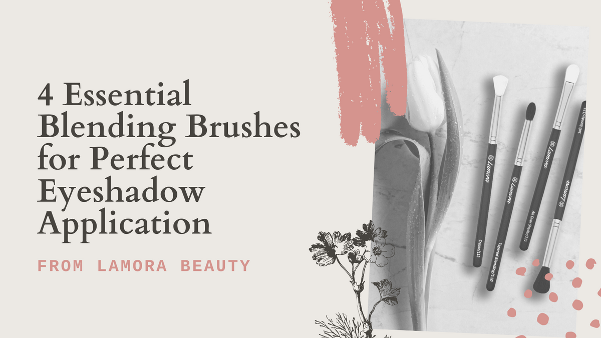 4 Essential Blending Brushes for Perfect Eyeshadow Application