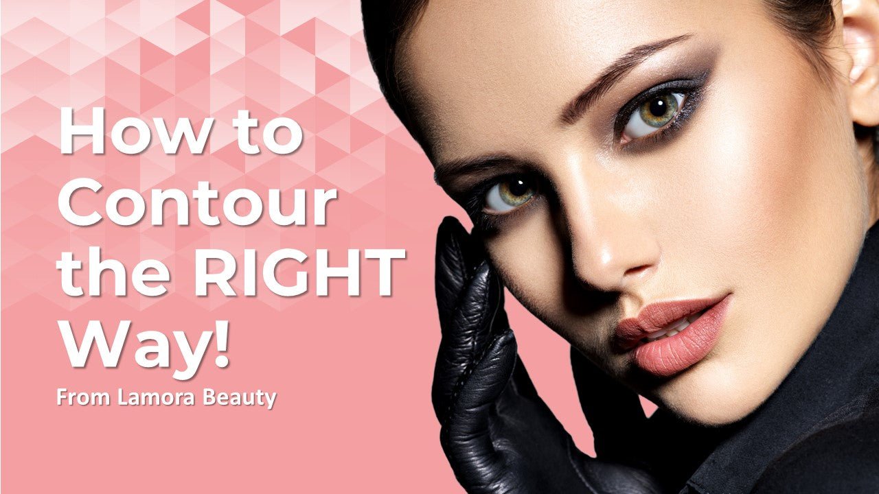 How to Contour the RIGHT Way: Back to Basics Tutorial from Lamora Beau ...