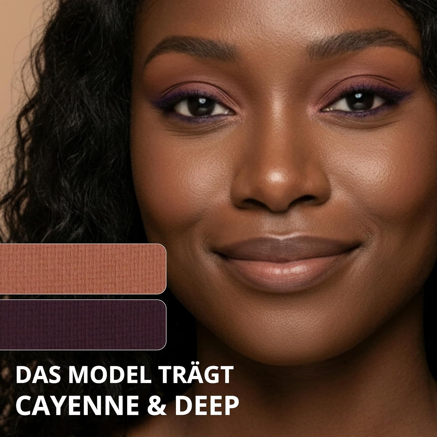 Bronze Lidschatten Palette