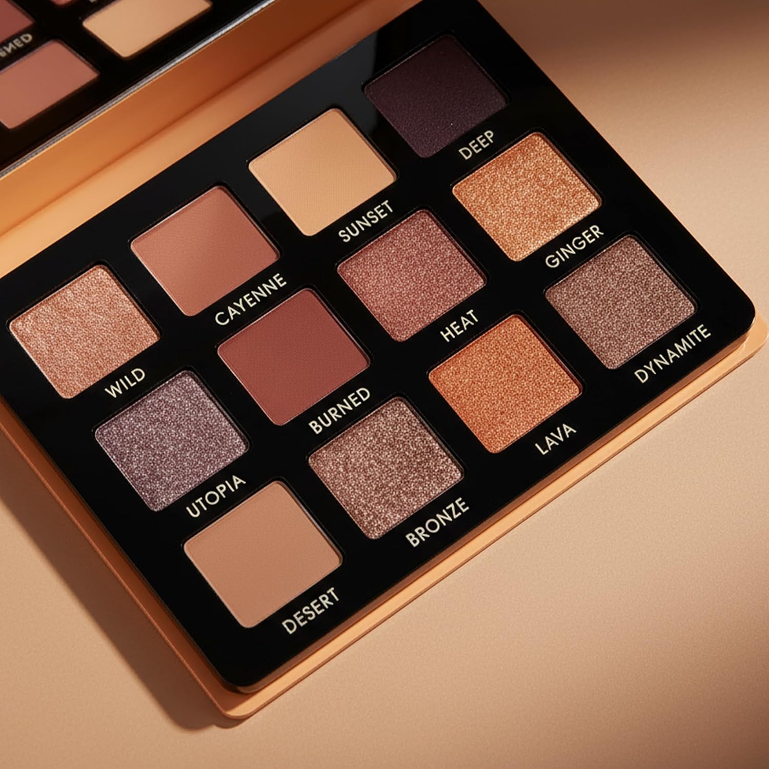 Bronze Lidschatten Palette