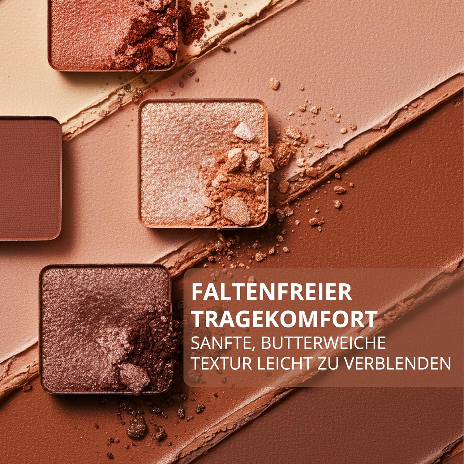 Bronze Lidschatten Palette