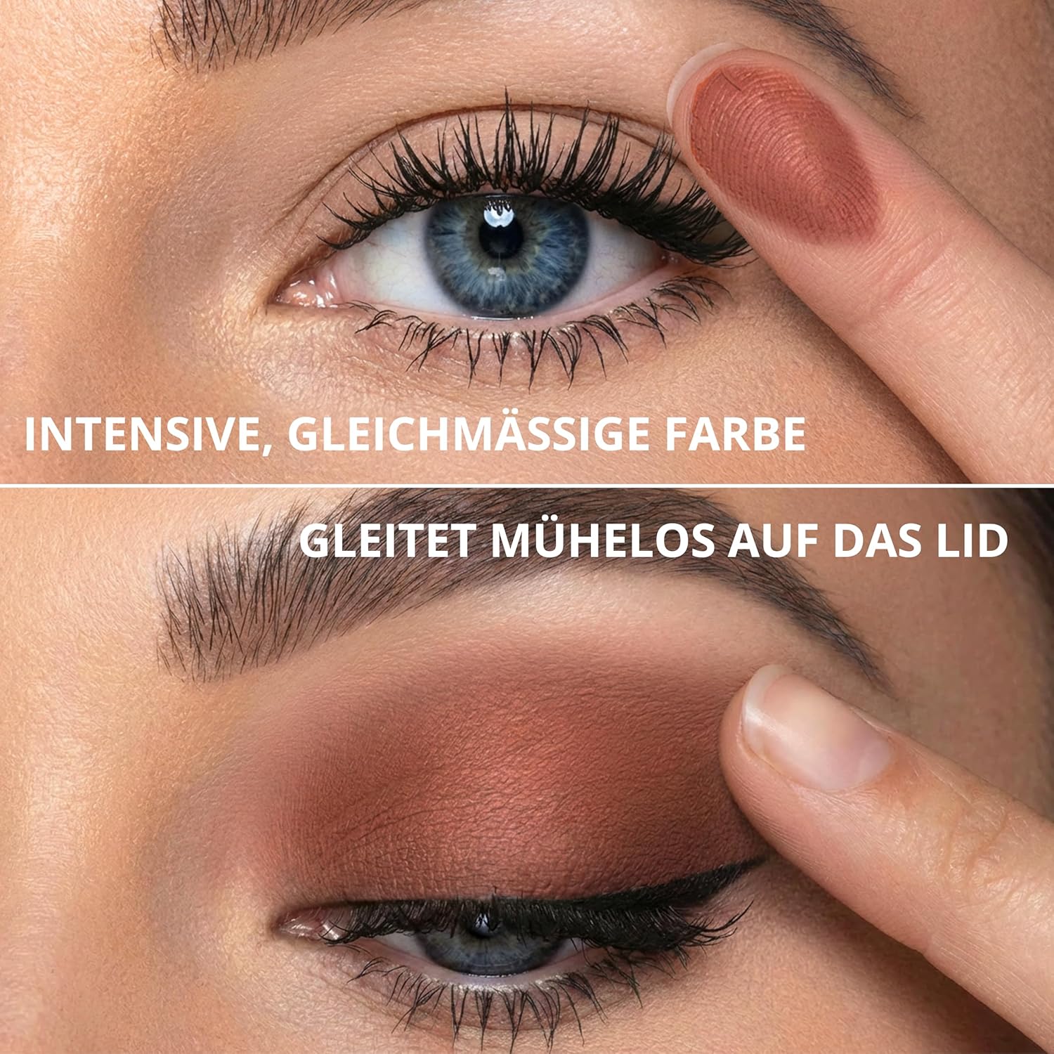 Bronze Lidschatten Palette