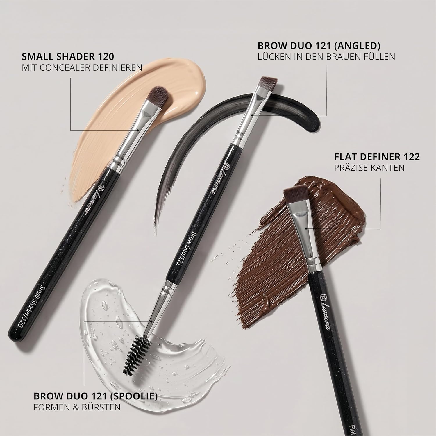 Augenbrauen Pinselset