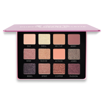 Purple Lidschatten Palette