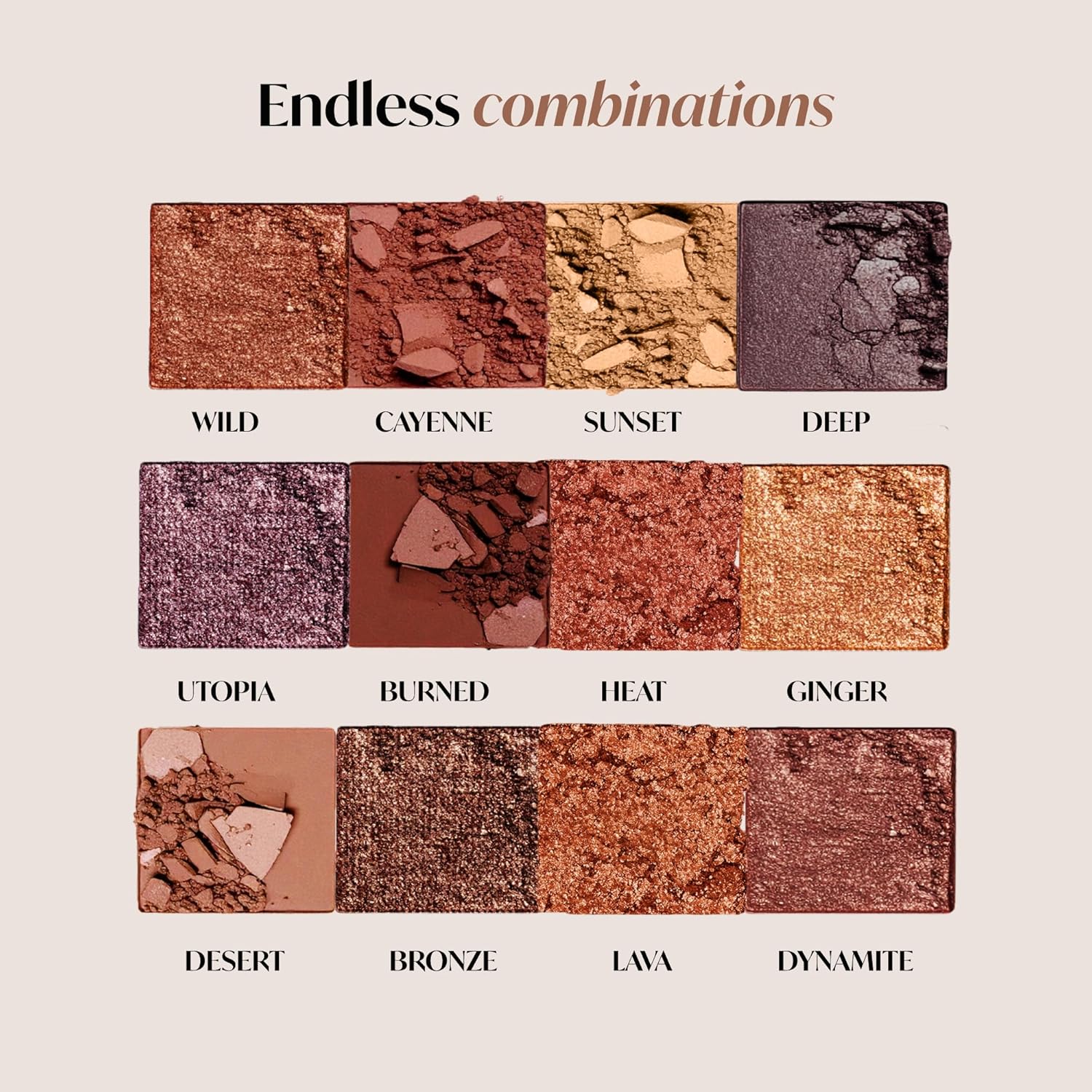 Eyeshadow Palette Bronze