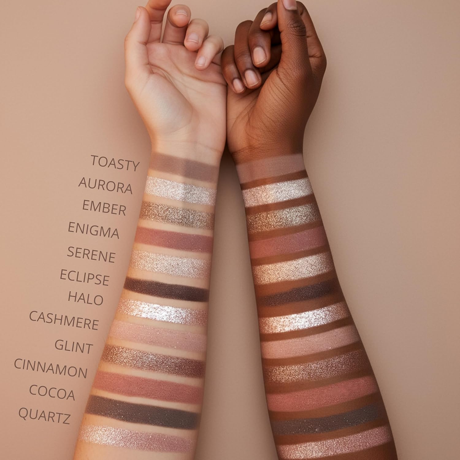 Nude Lidschatten Palette