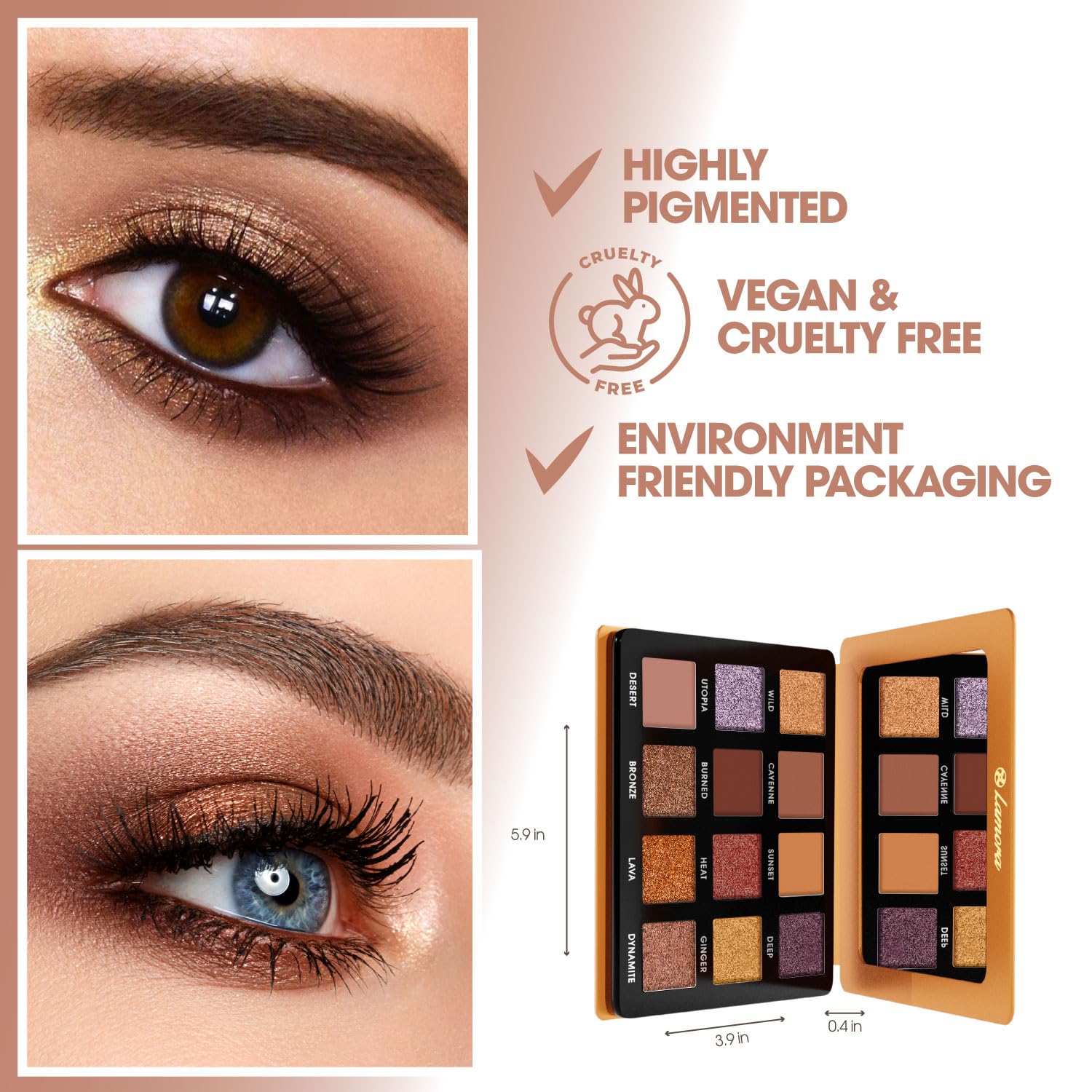 Eyeshadow Palette Bronze