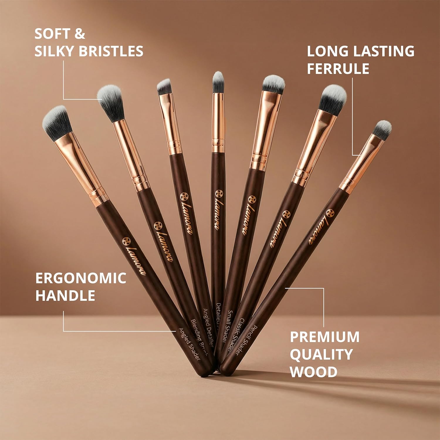 Eyeshadow Brush Set Rose