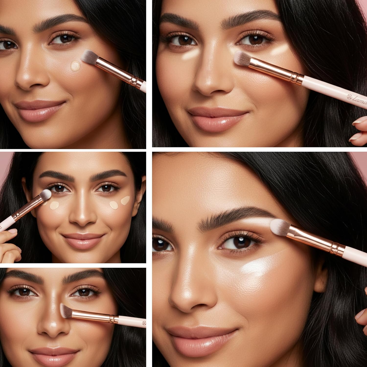 Foundation Brush Set Rose