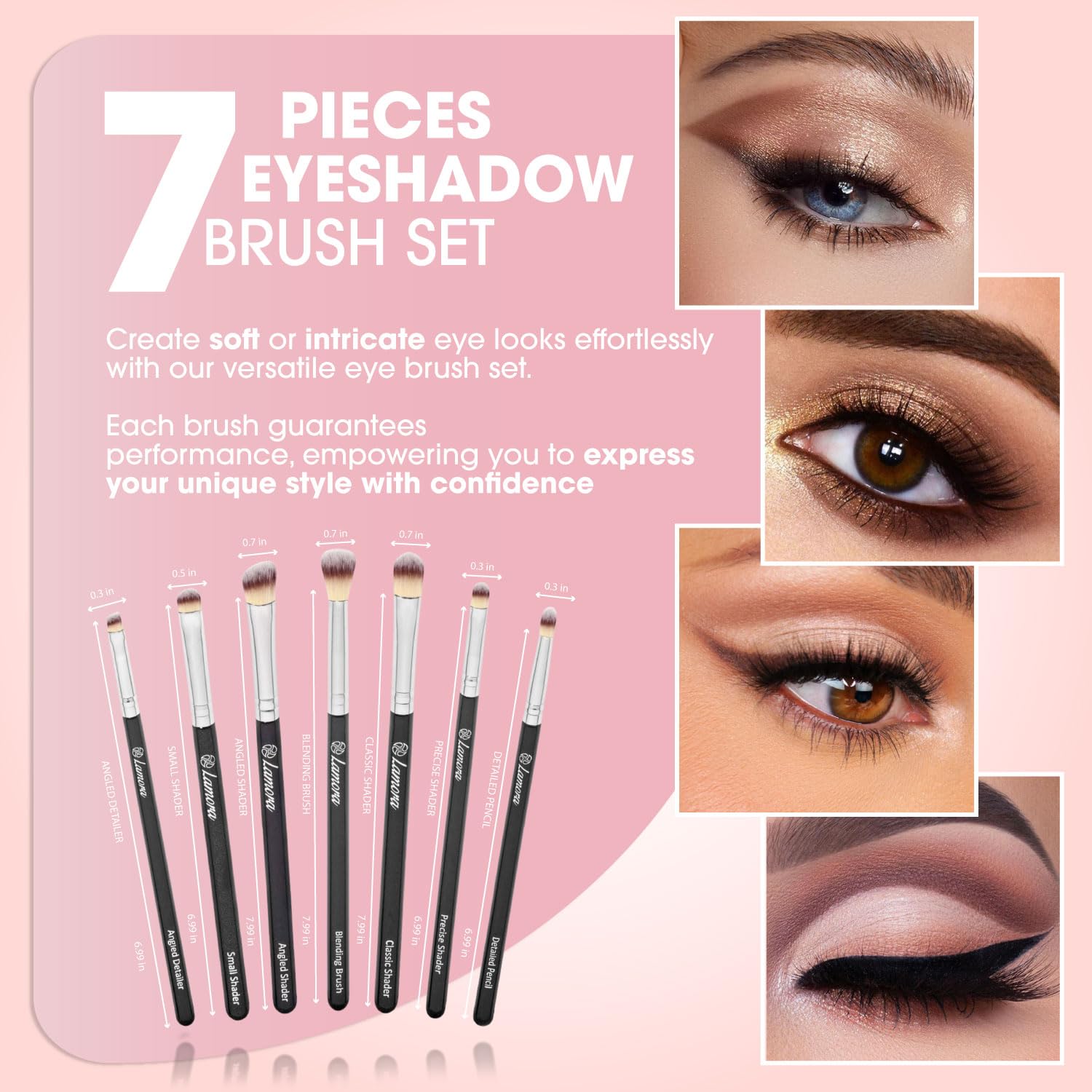 Eyeshadow Brush Set Black