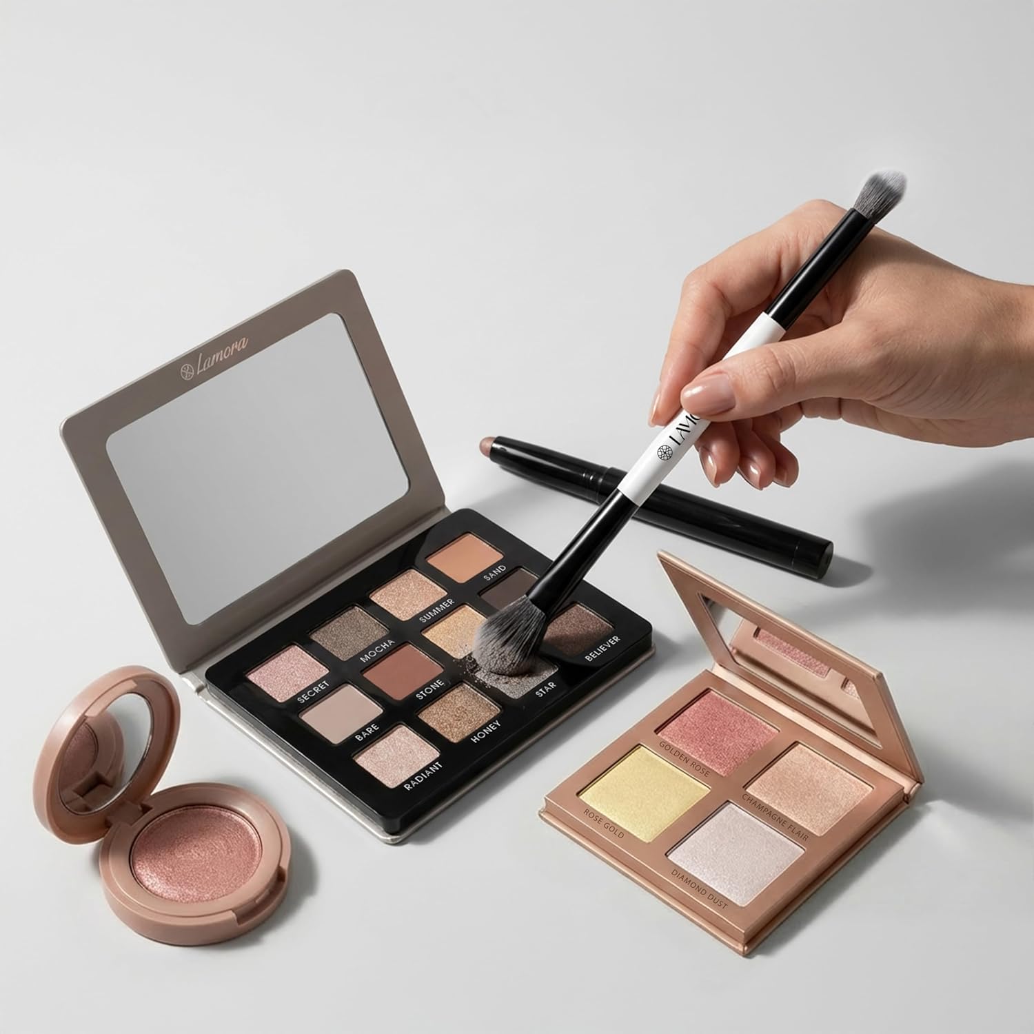 Blending & Eyeshadow Duo Brush