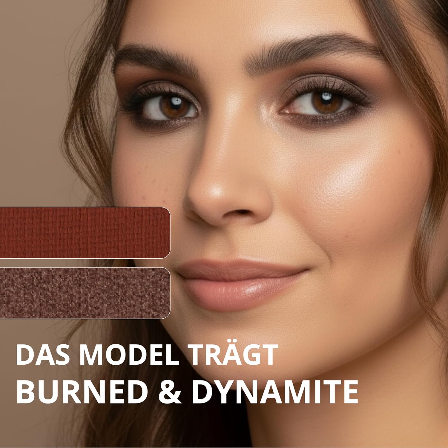 Bronze Lidschatten Palette