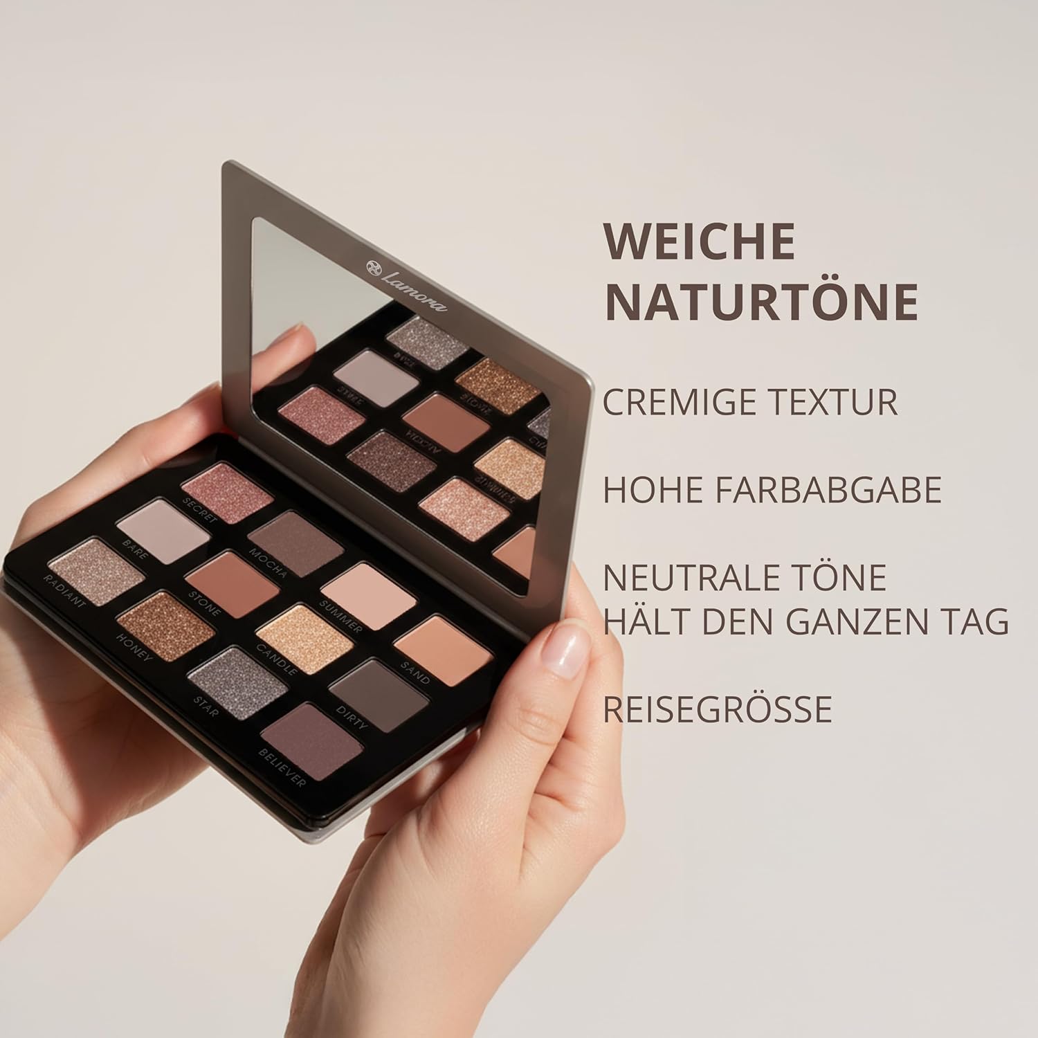 Attraction Lidschatten Palette