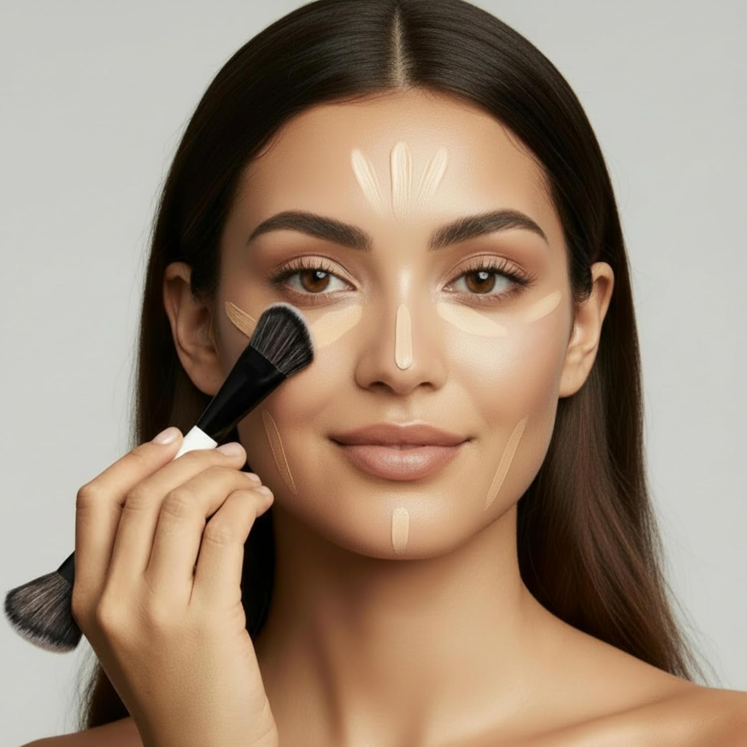 Contour & Foundation Duo Brush