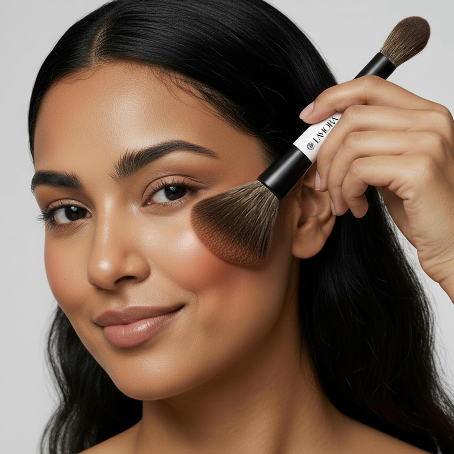 Powder & Bronzer Duo Brush