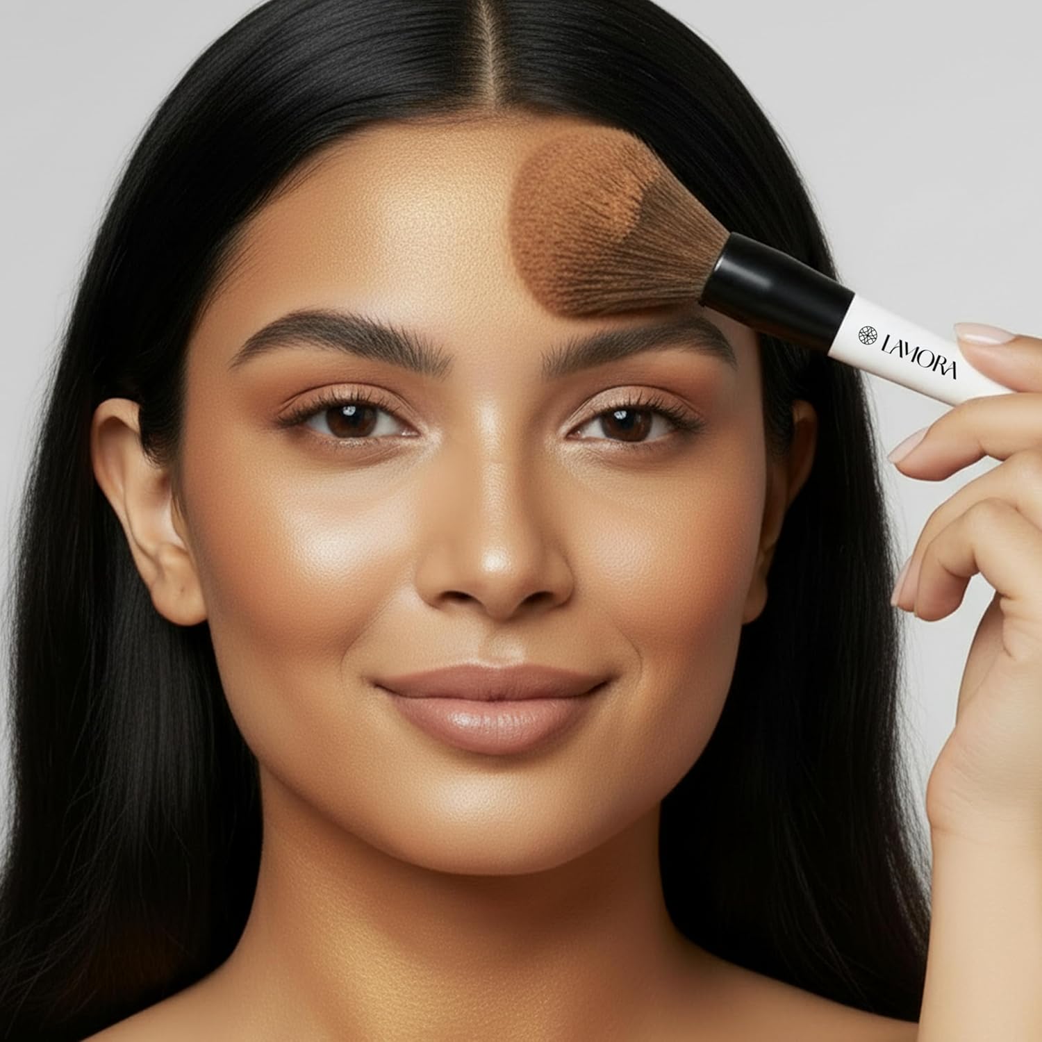 Powder & Bronzer Duo Brush