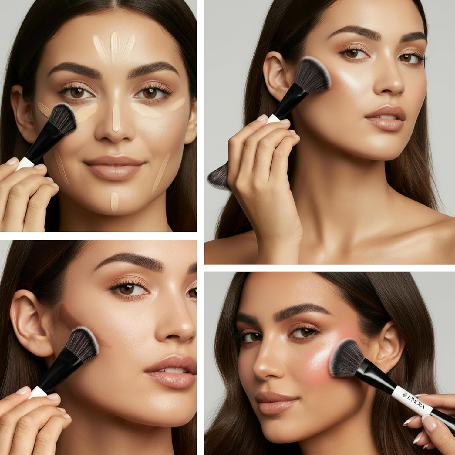 Contour & Foundation Duo Brush