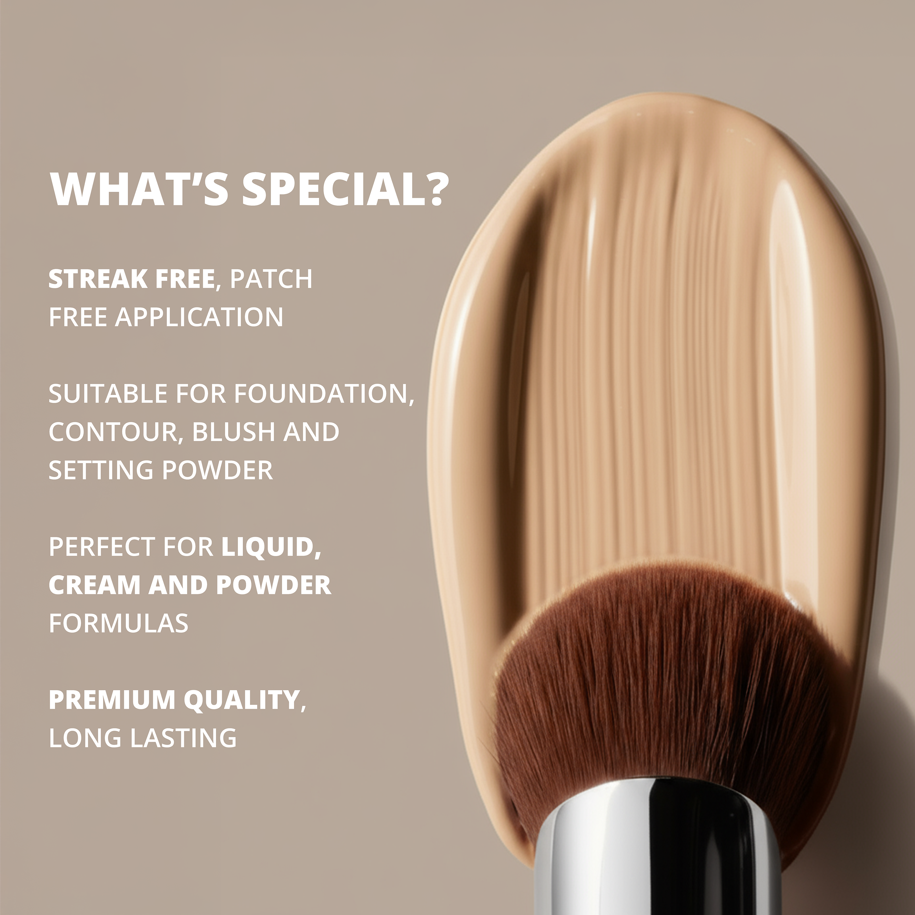 Foundation Brush Black