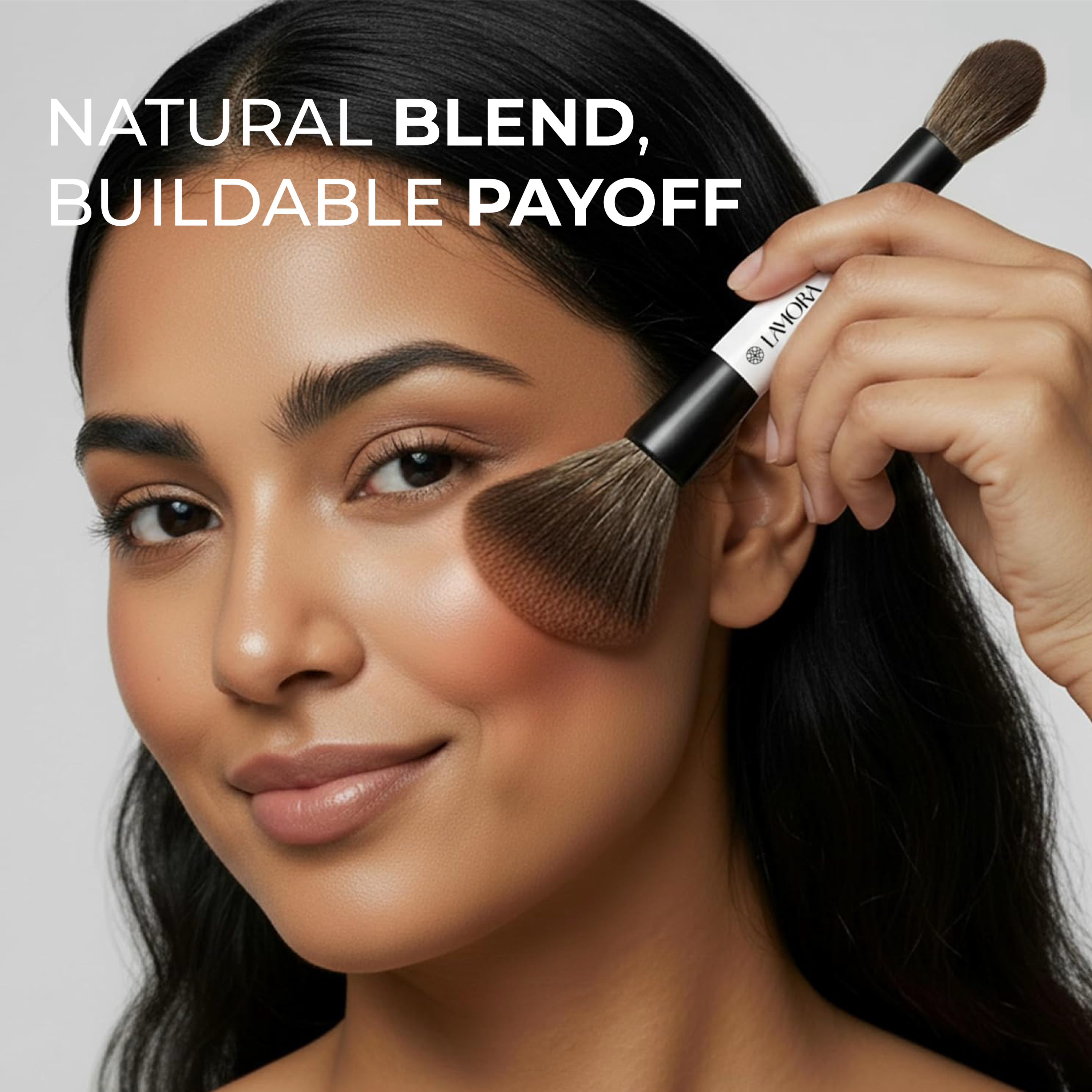 Powder & Bronzer Duo Brush