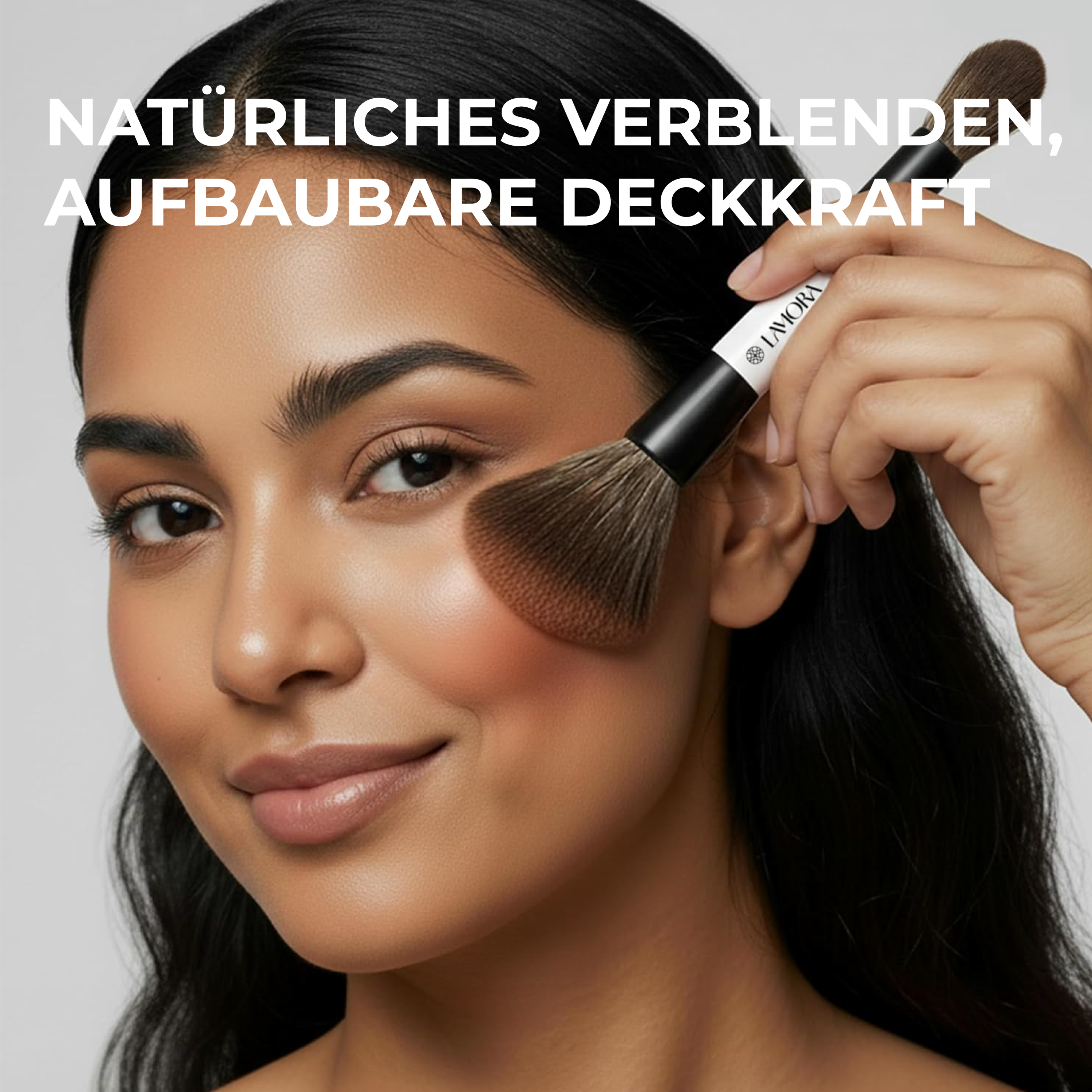 Duo Puder Bronzer Pinsel