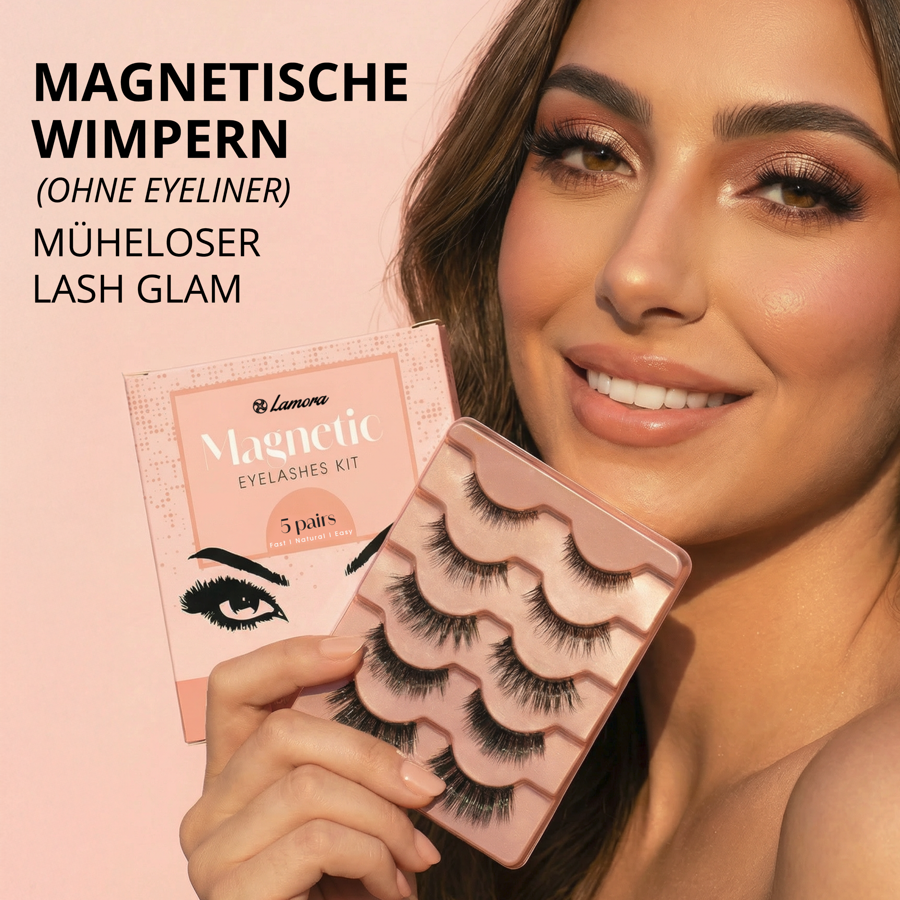 Magnetische Wimpern