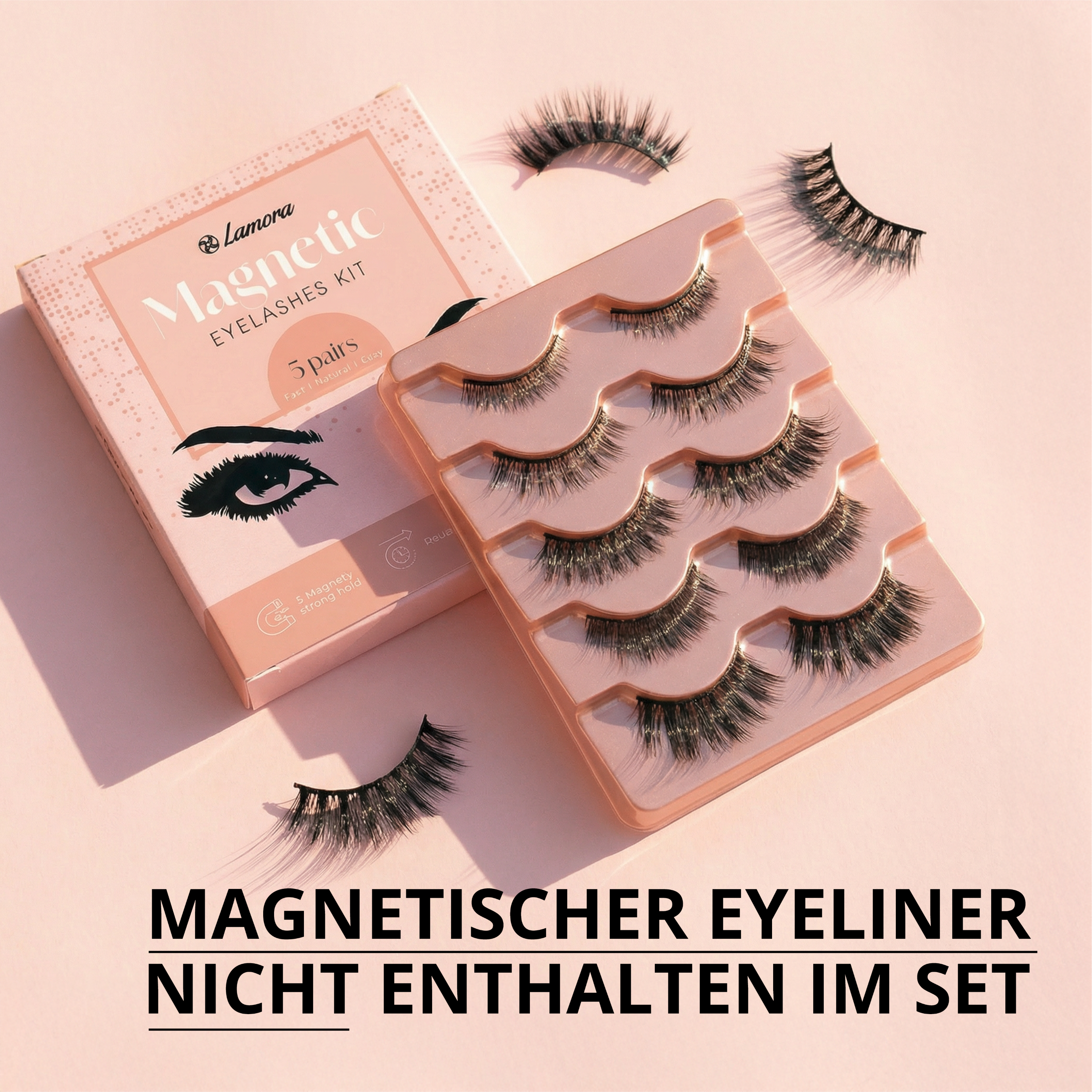 Magnetische Wimpern