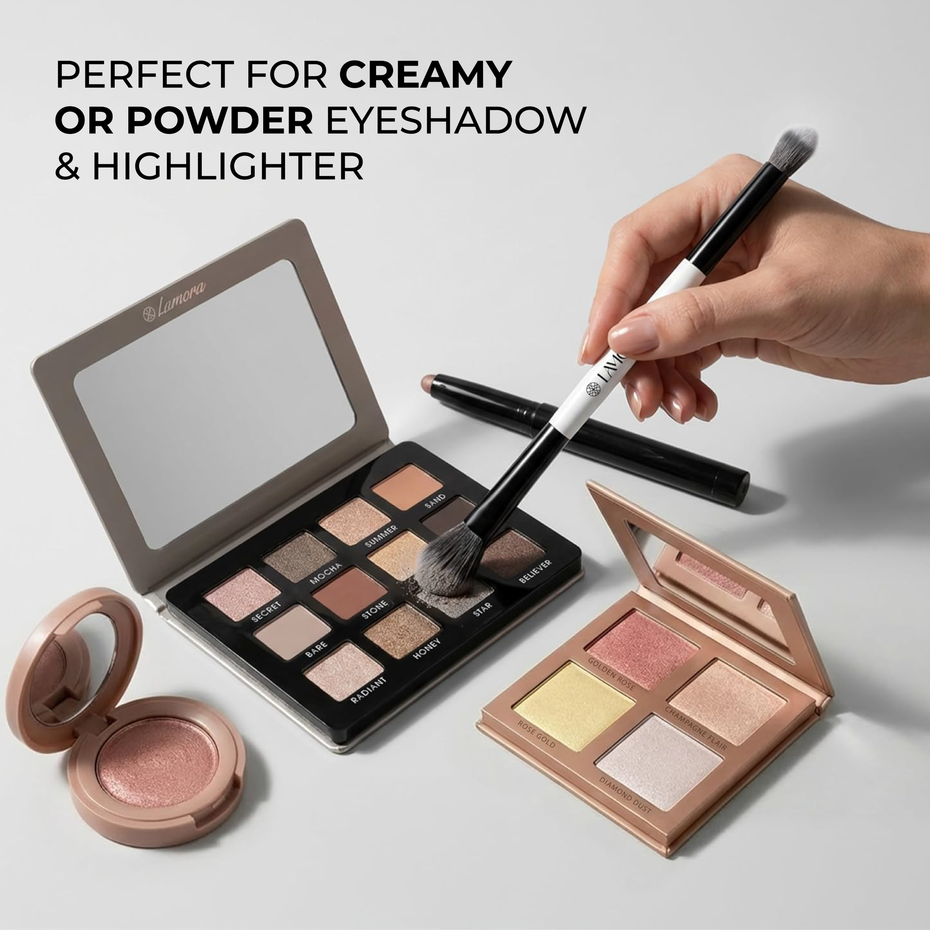 Blending & Eyeshadow Duo Brush