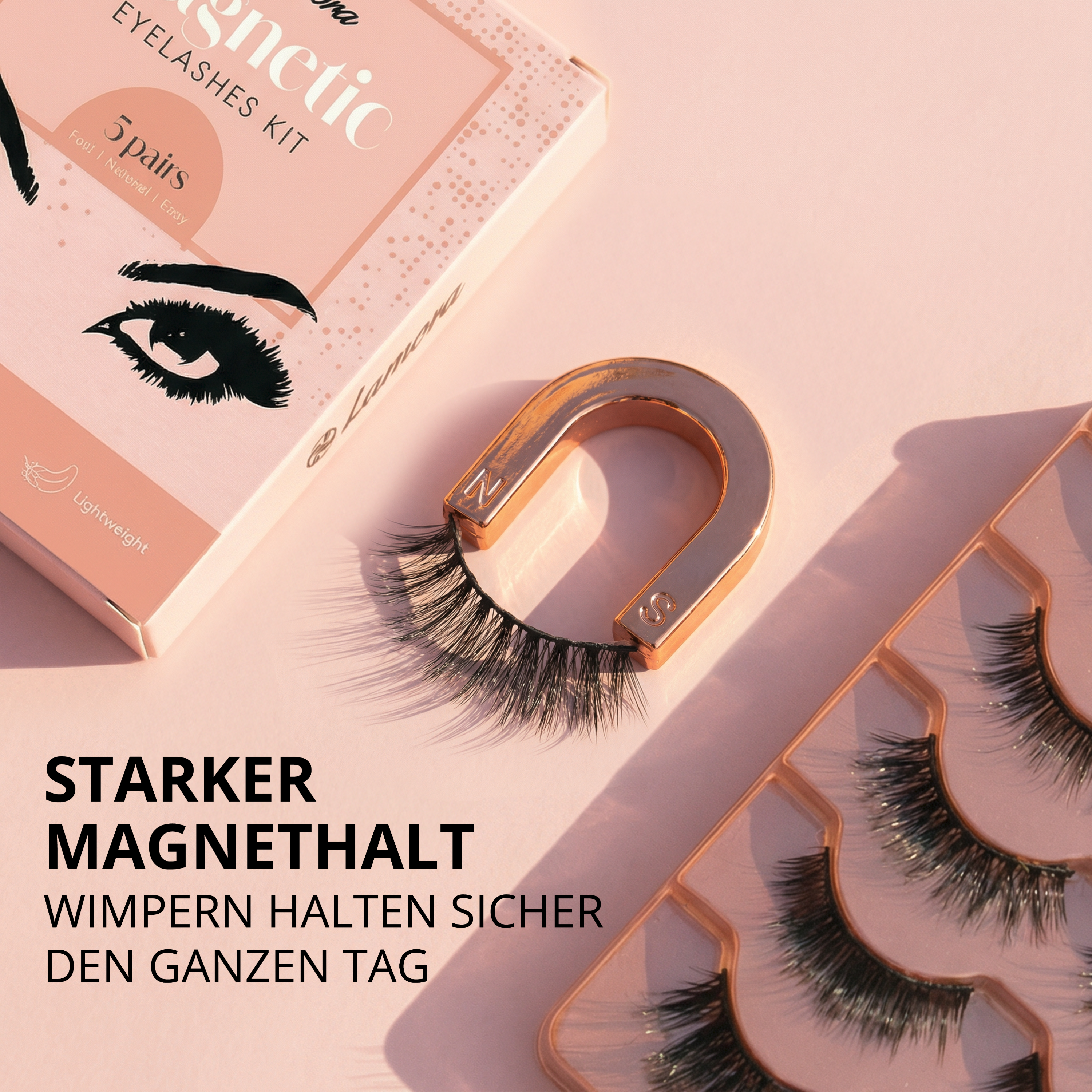 Magnetische Wimpern