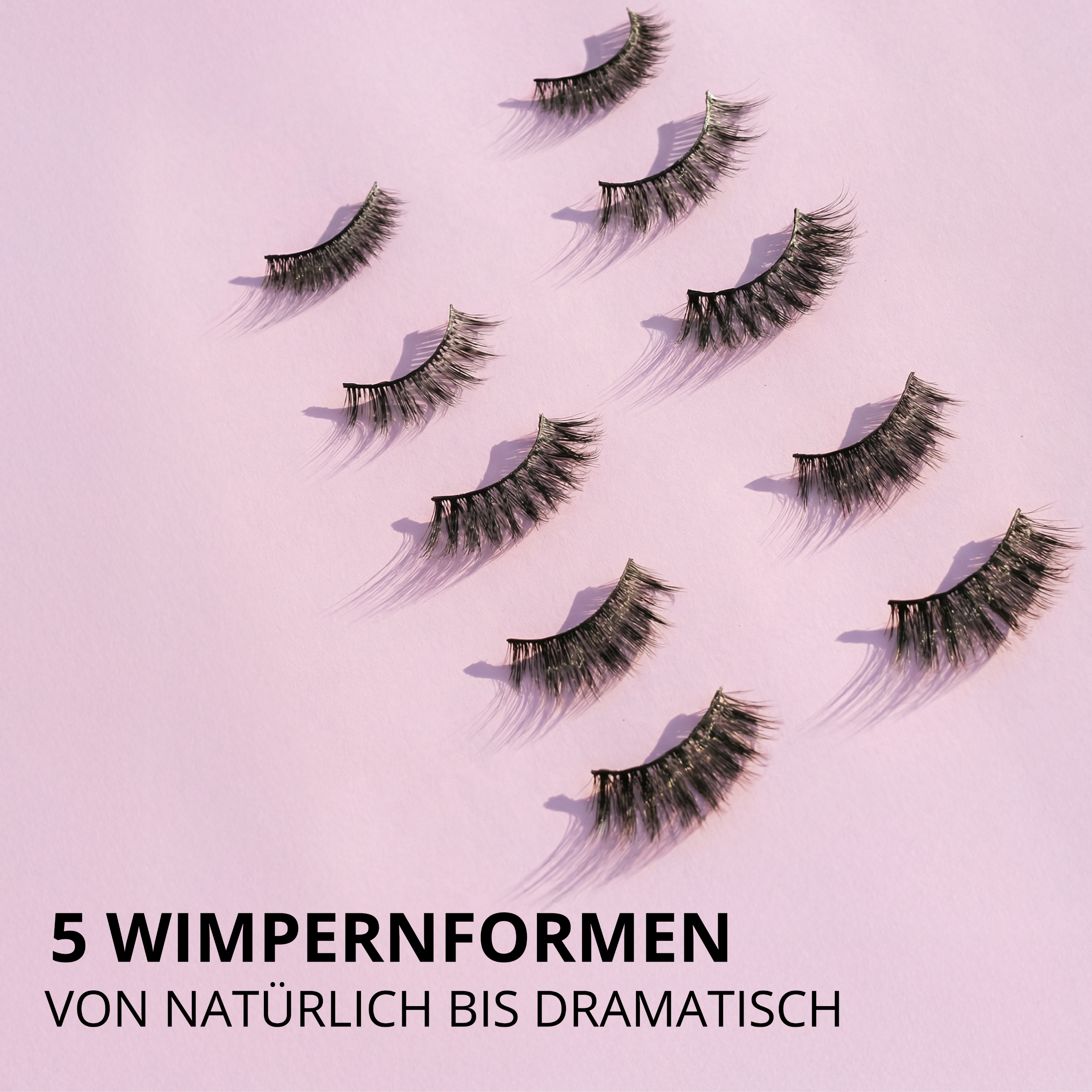 Magnetische Wimpern Set