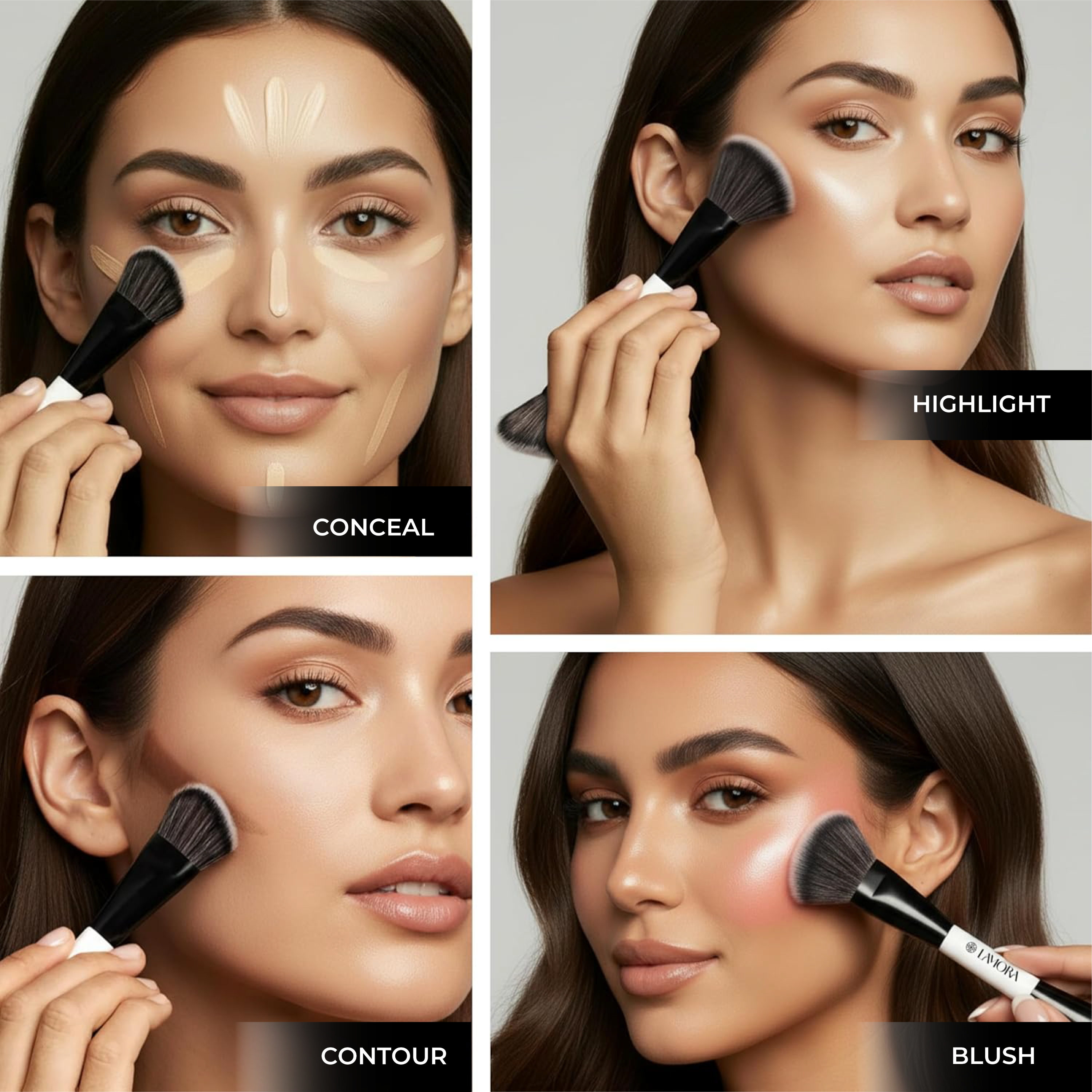 Contour & Foundation Duo Brush