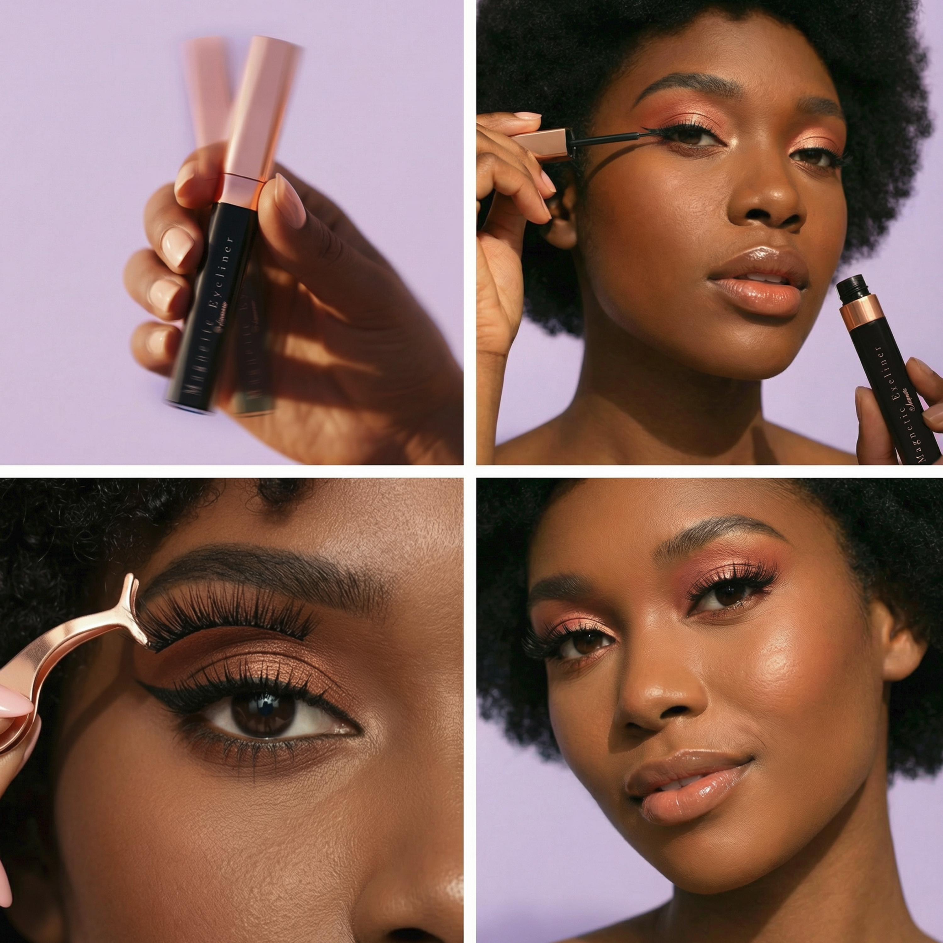 Magnetische Wimpern Set