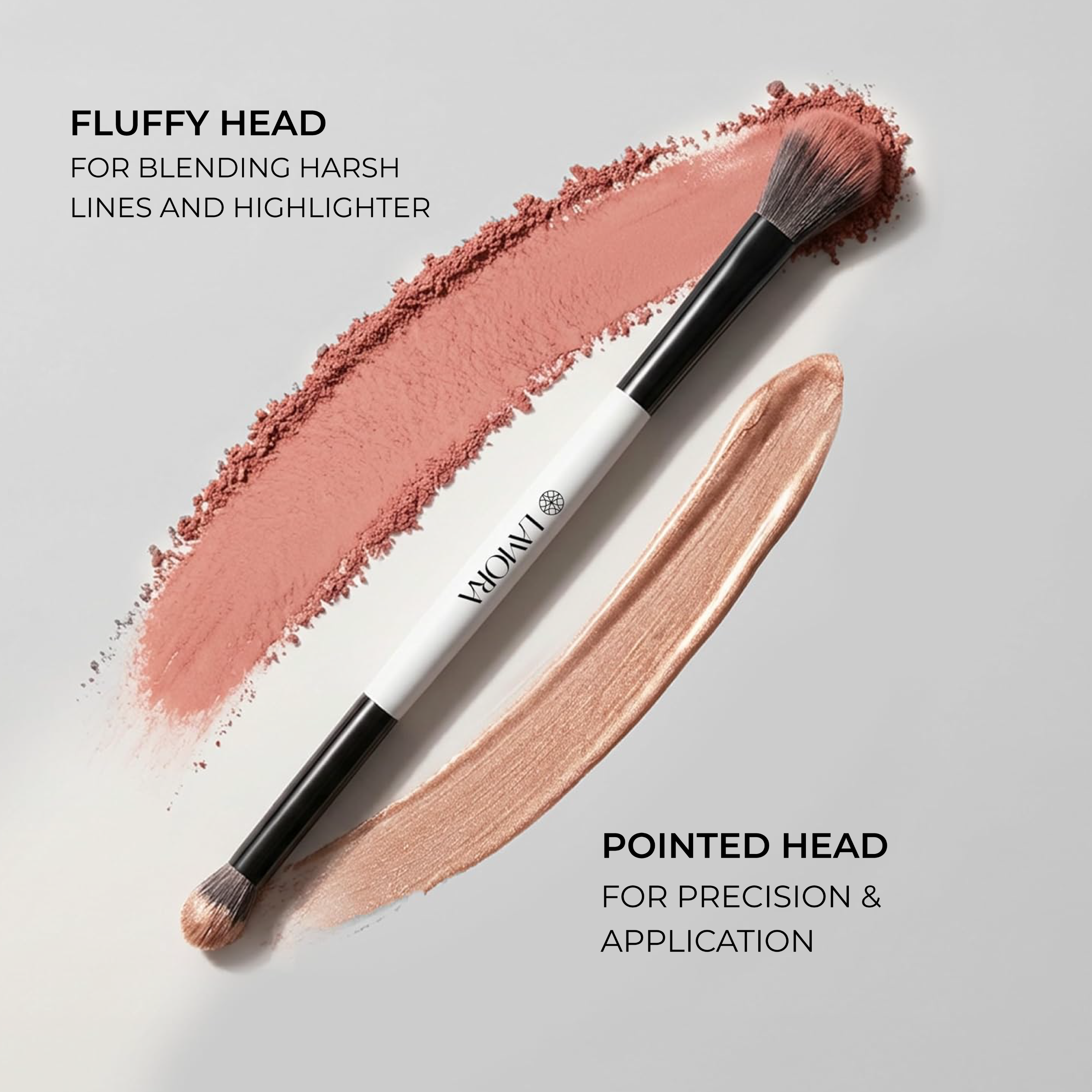 Blending & Eyeshadow Duo Brush