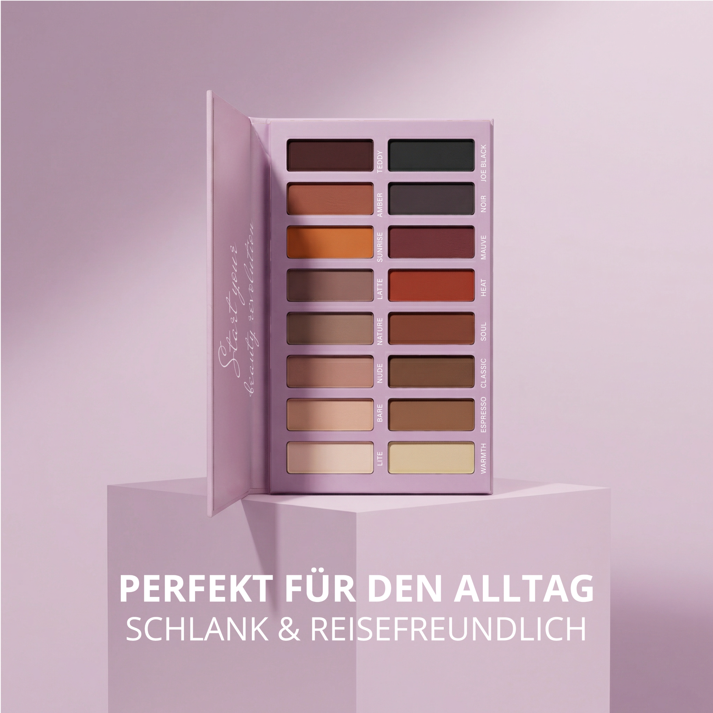 Matte Lidschatten Palette