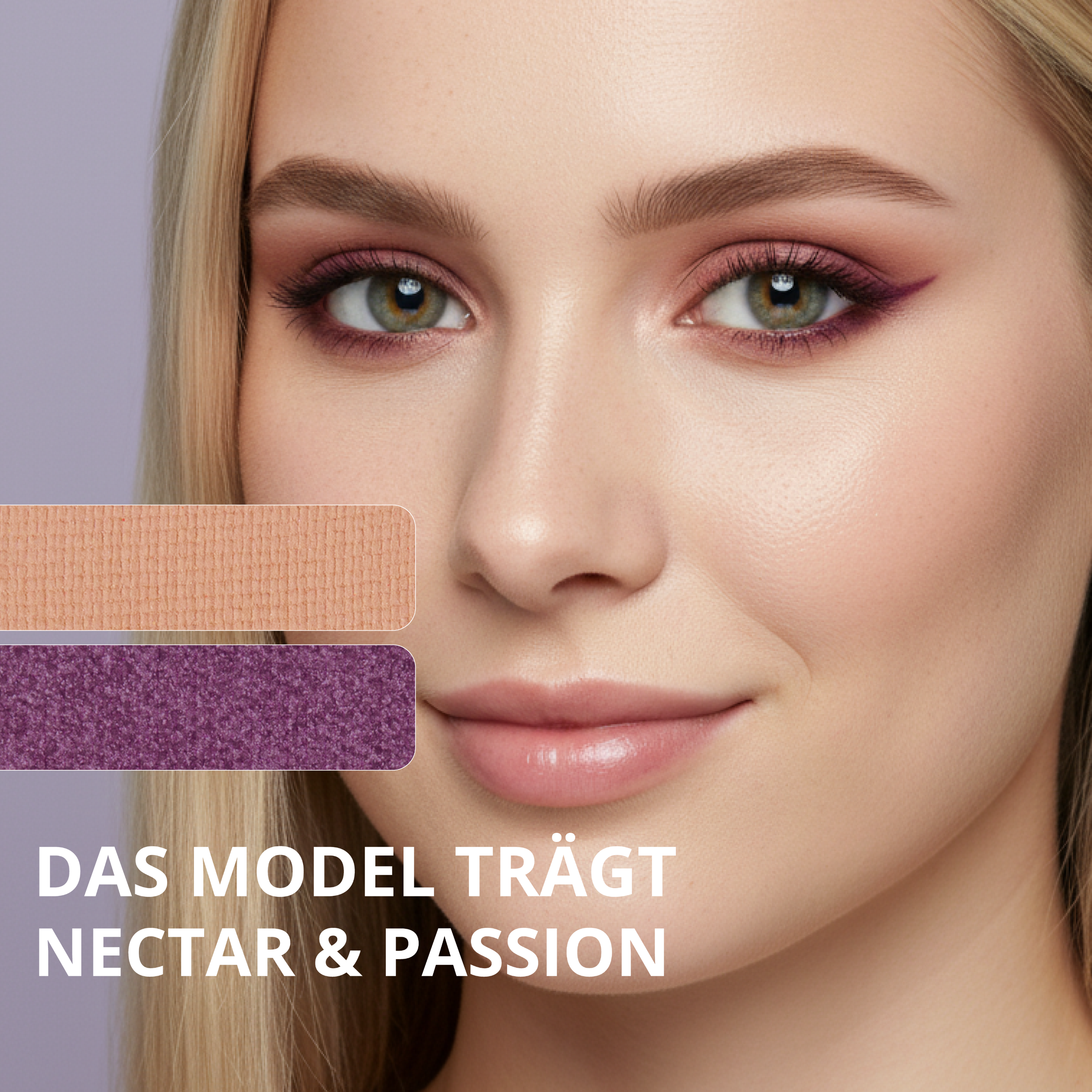 Purple Lidschatten Palette