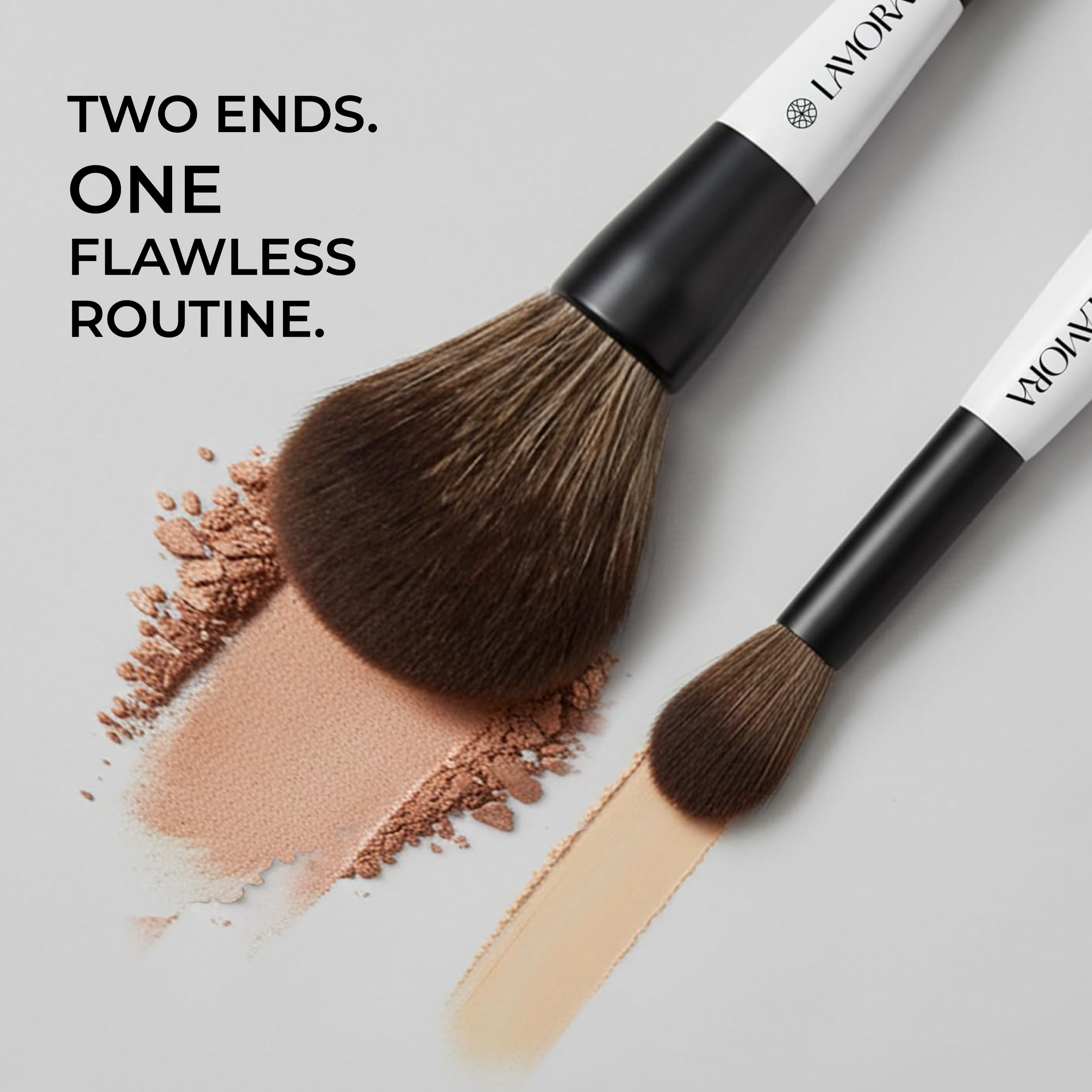 Powder & Bronzer Duo Brush