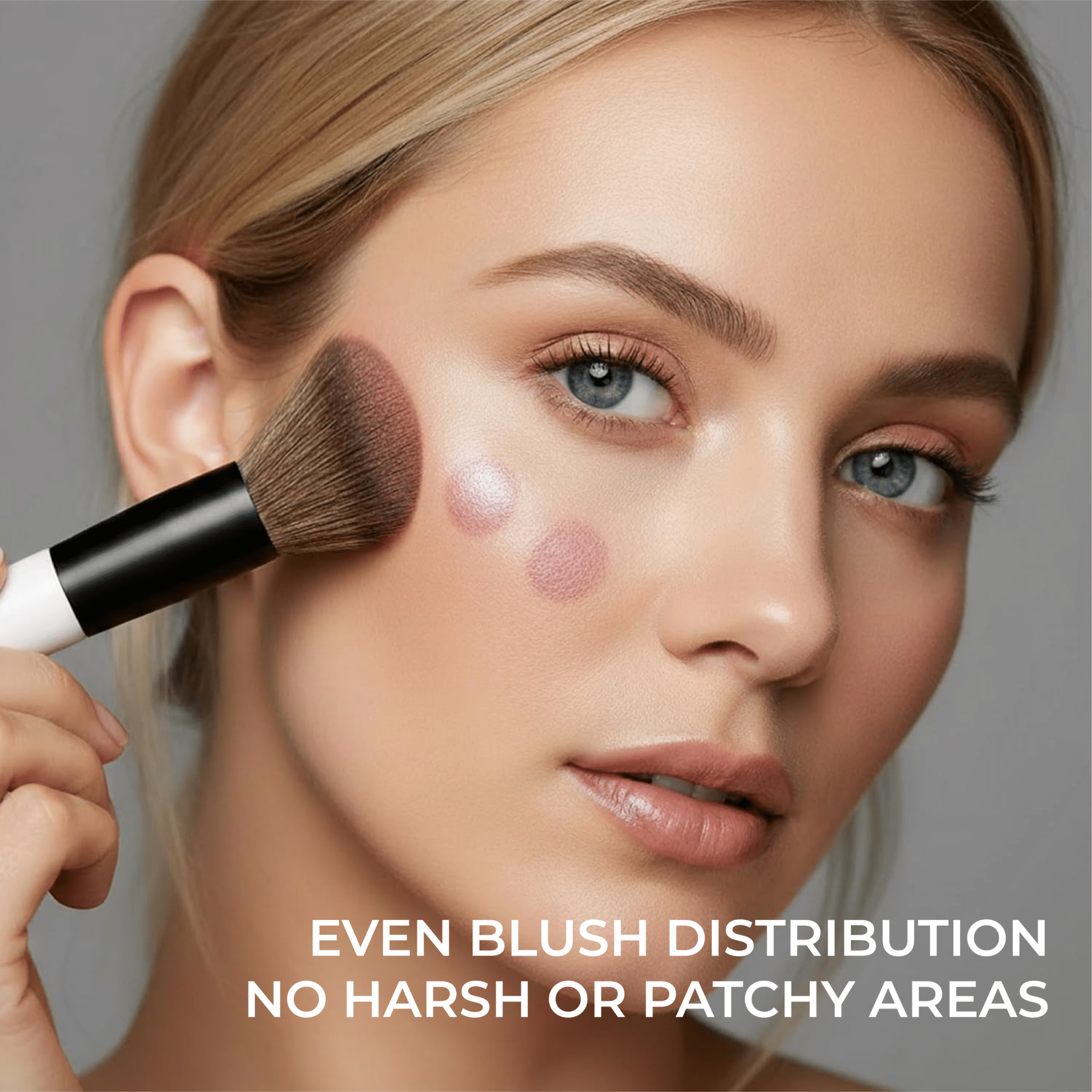 Blush & Concealer Duo Brush - Lamora Beauty