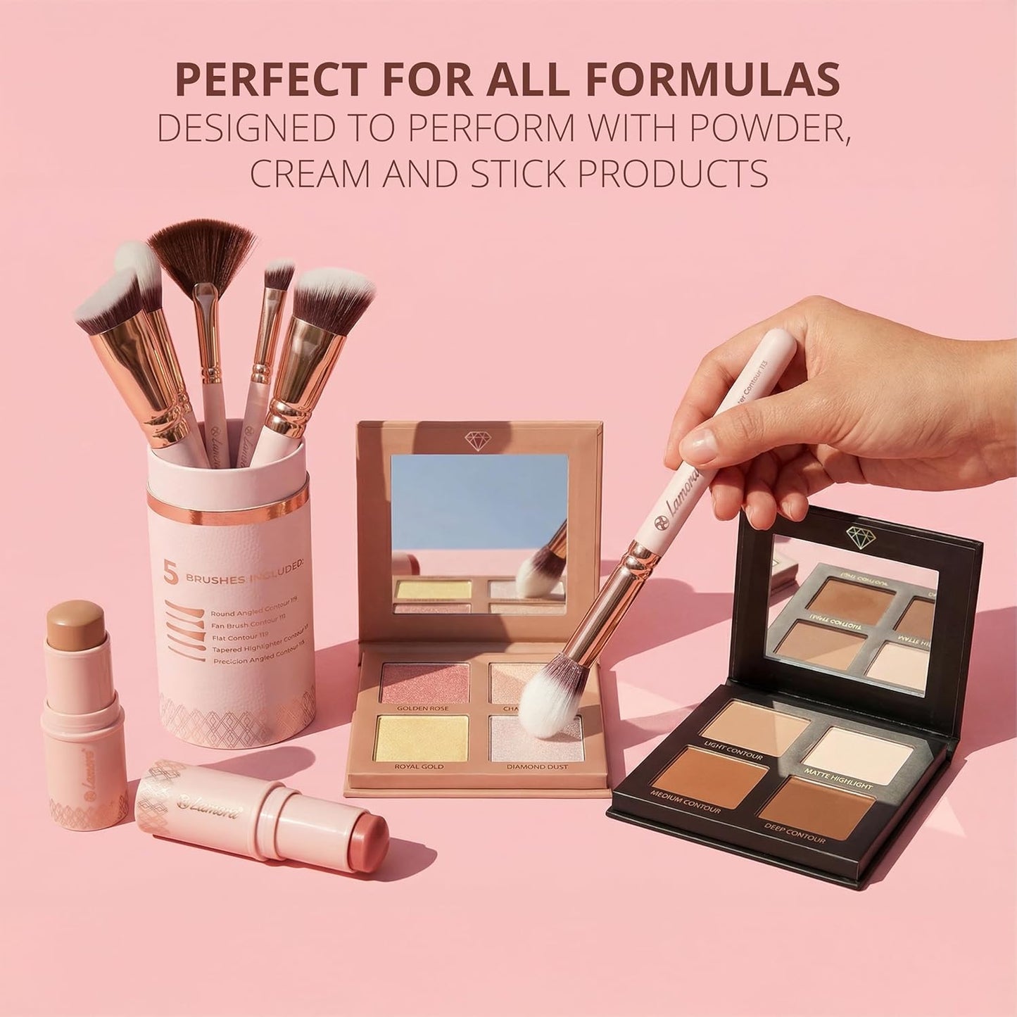 Contour Brush Set - Lamora Beauty