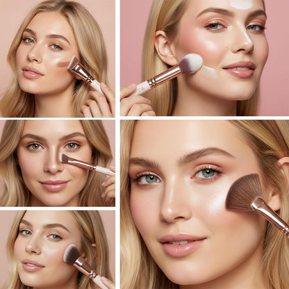 Contour Brush Set - Lamora Beauty