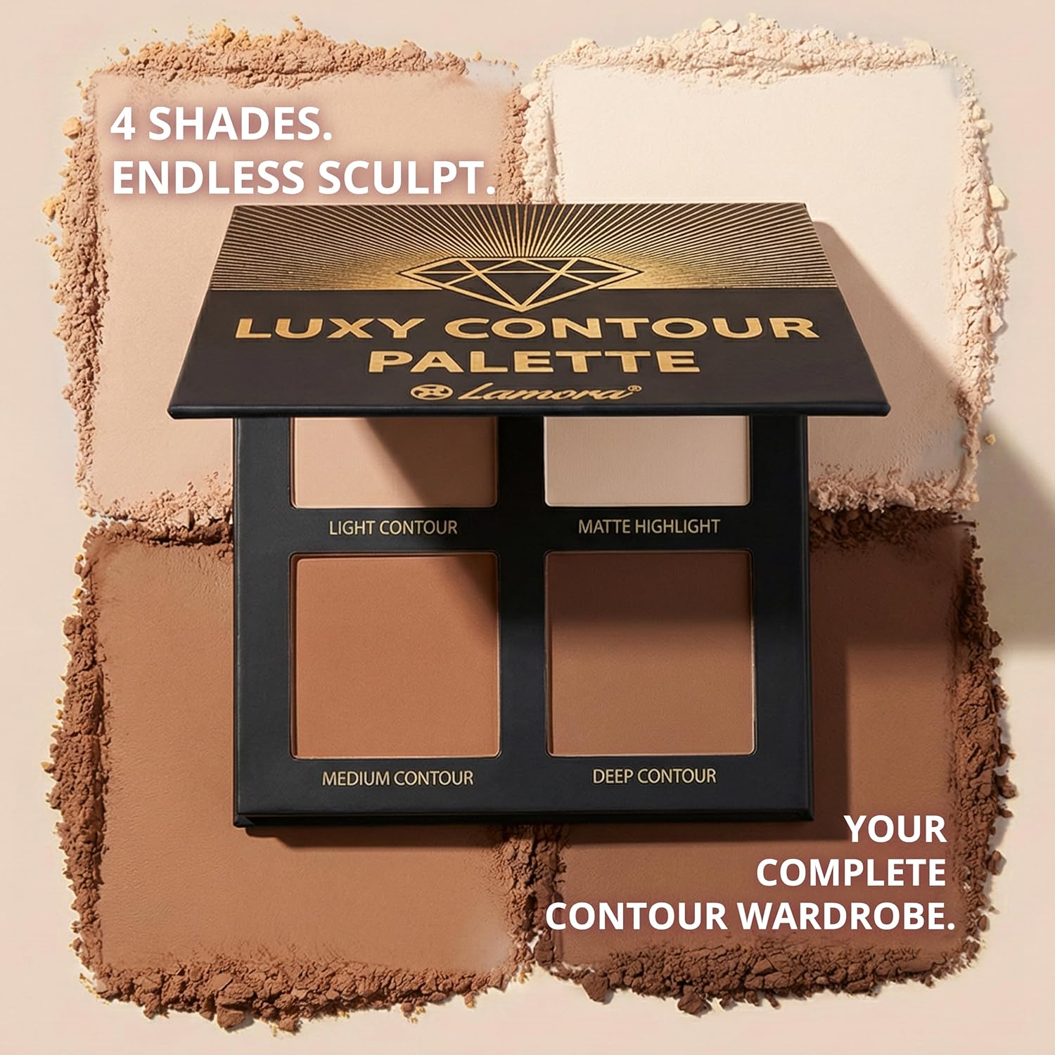 Contour Palette UK - Lamora Beauty