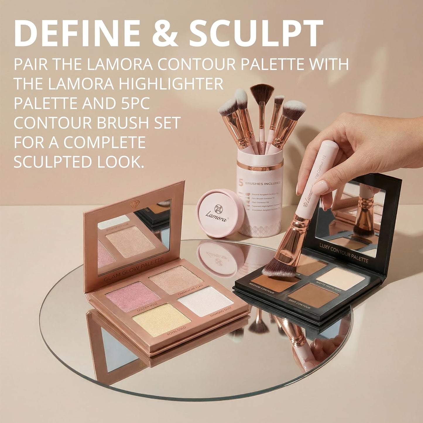 Contour Palette US - Lamora Beauty