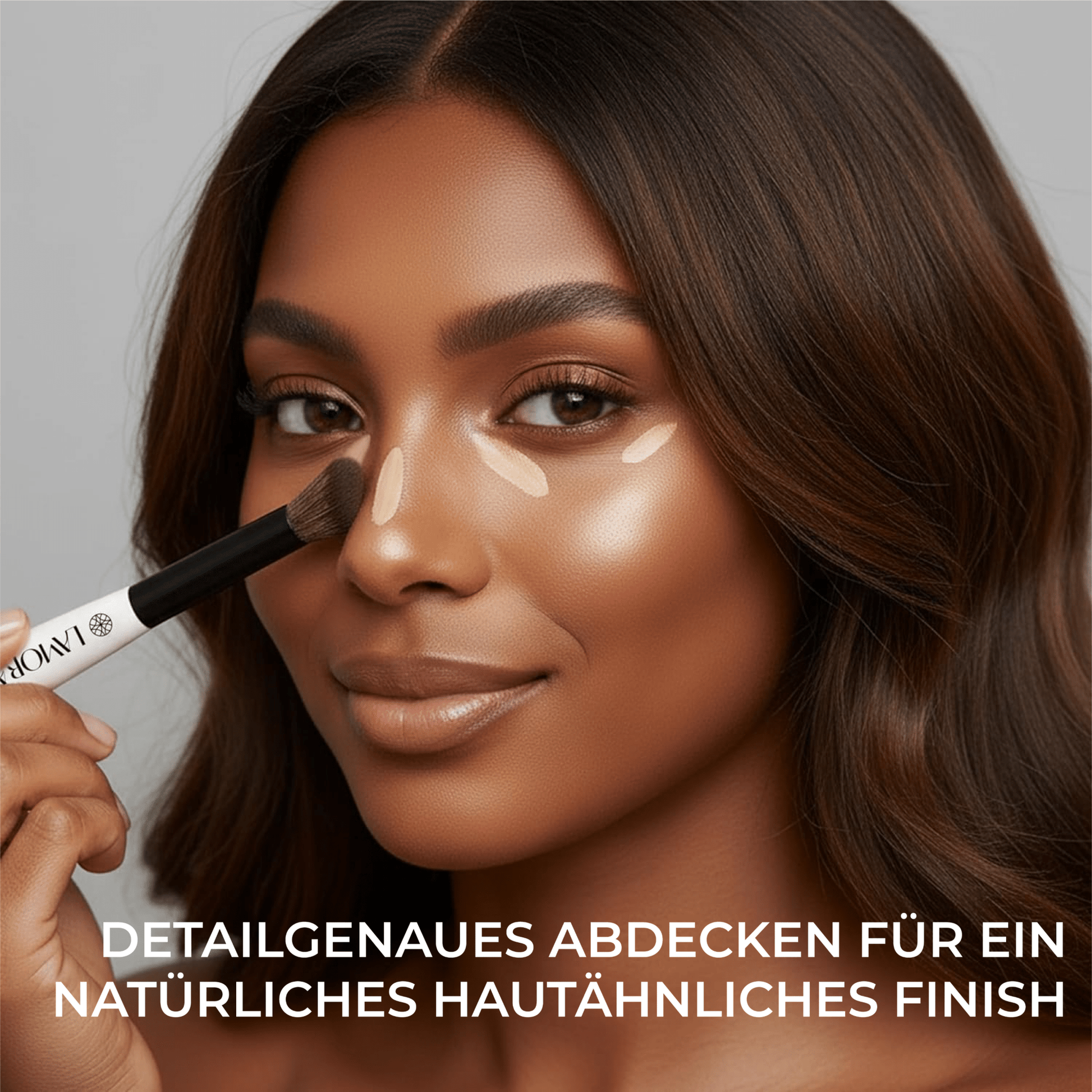 Duo Blush Concealer Pinsel - Lamora Beauty
