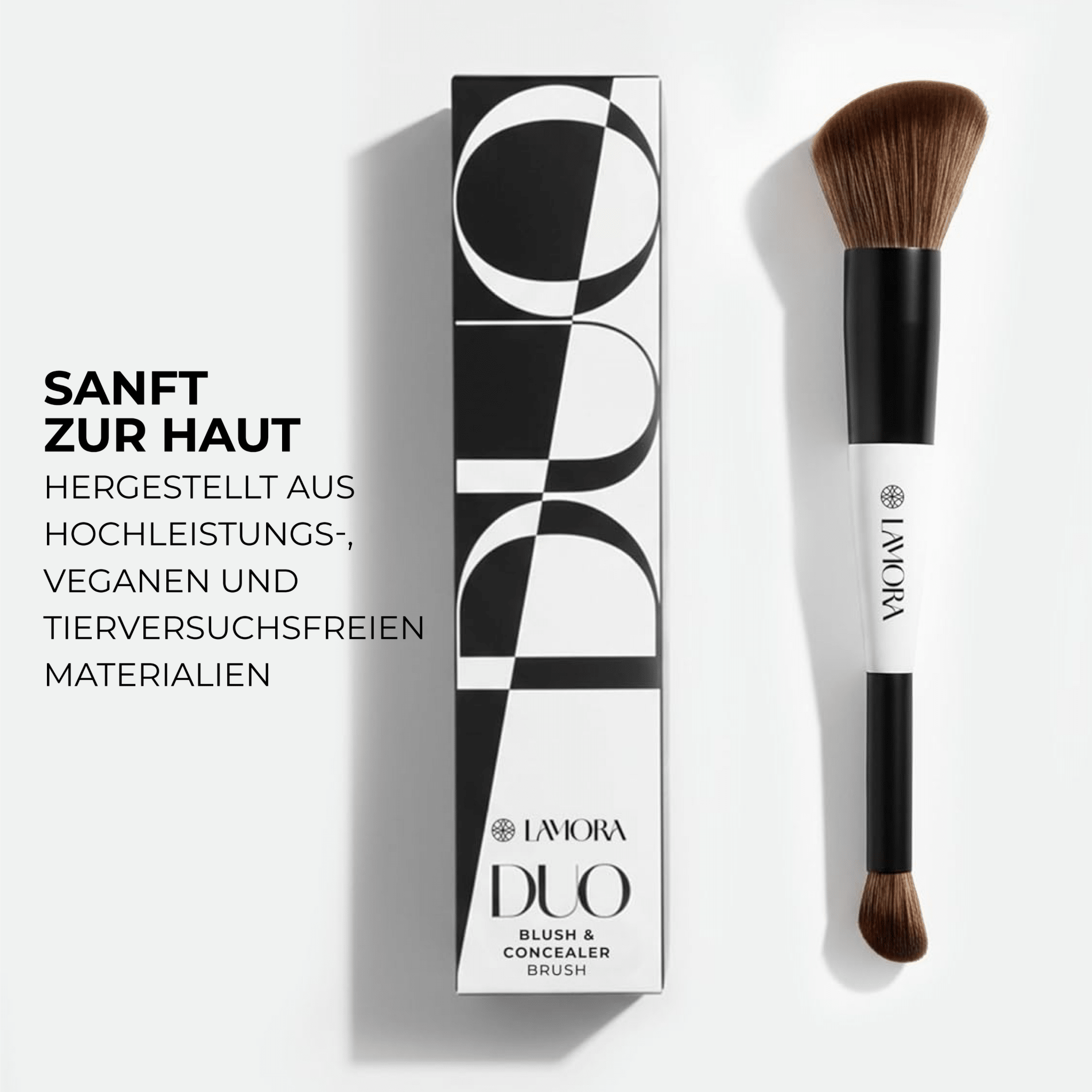 Duo Blush Concealer Pinsel - Lamora Beauty