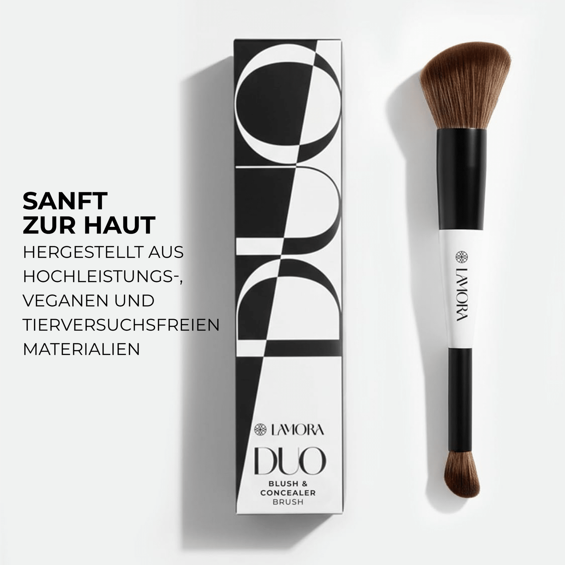 Duo Blush Concealer Pinsel - Lamora Beauty