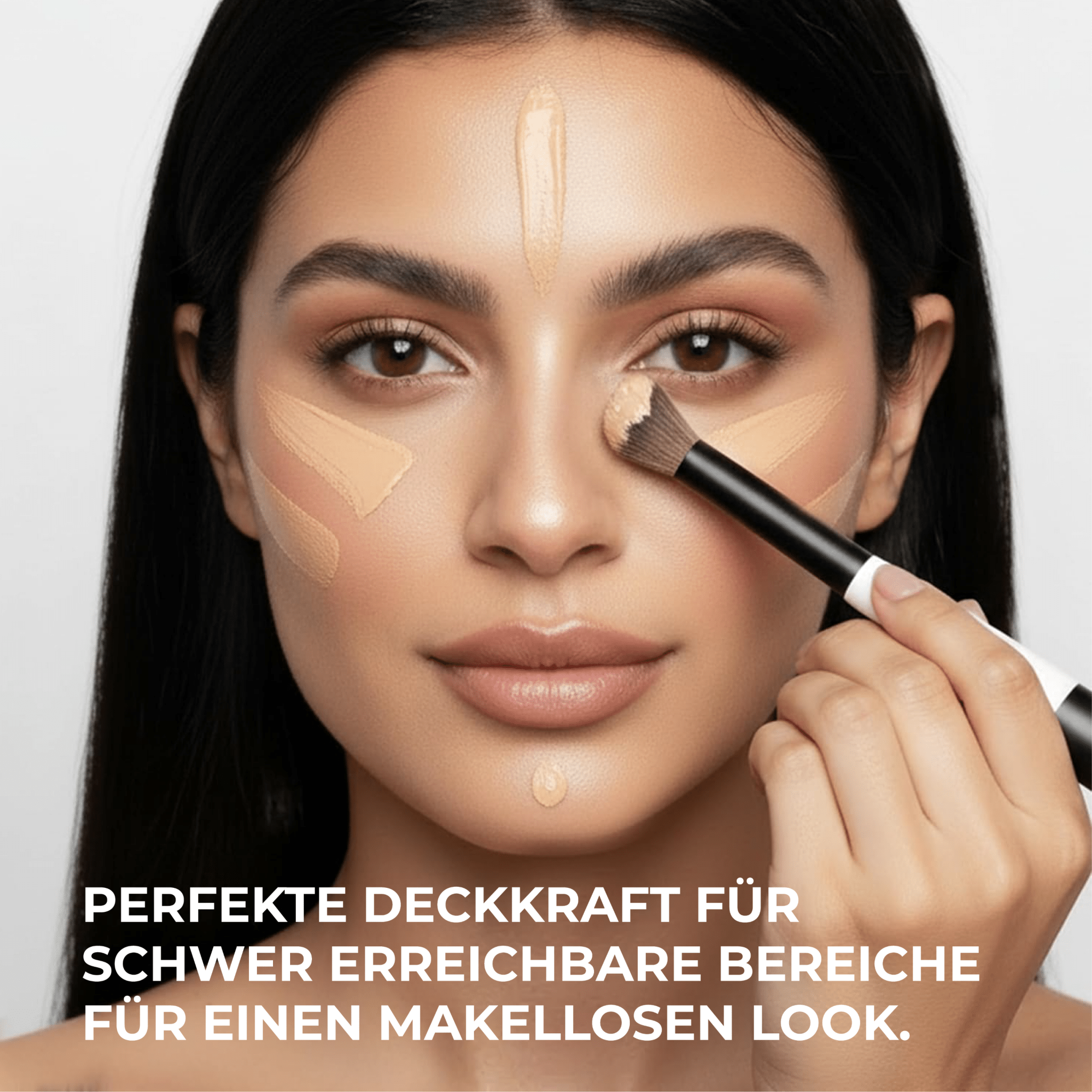 Duo Blush Concealer Pinsel - Lamora Beauty