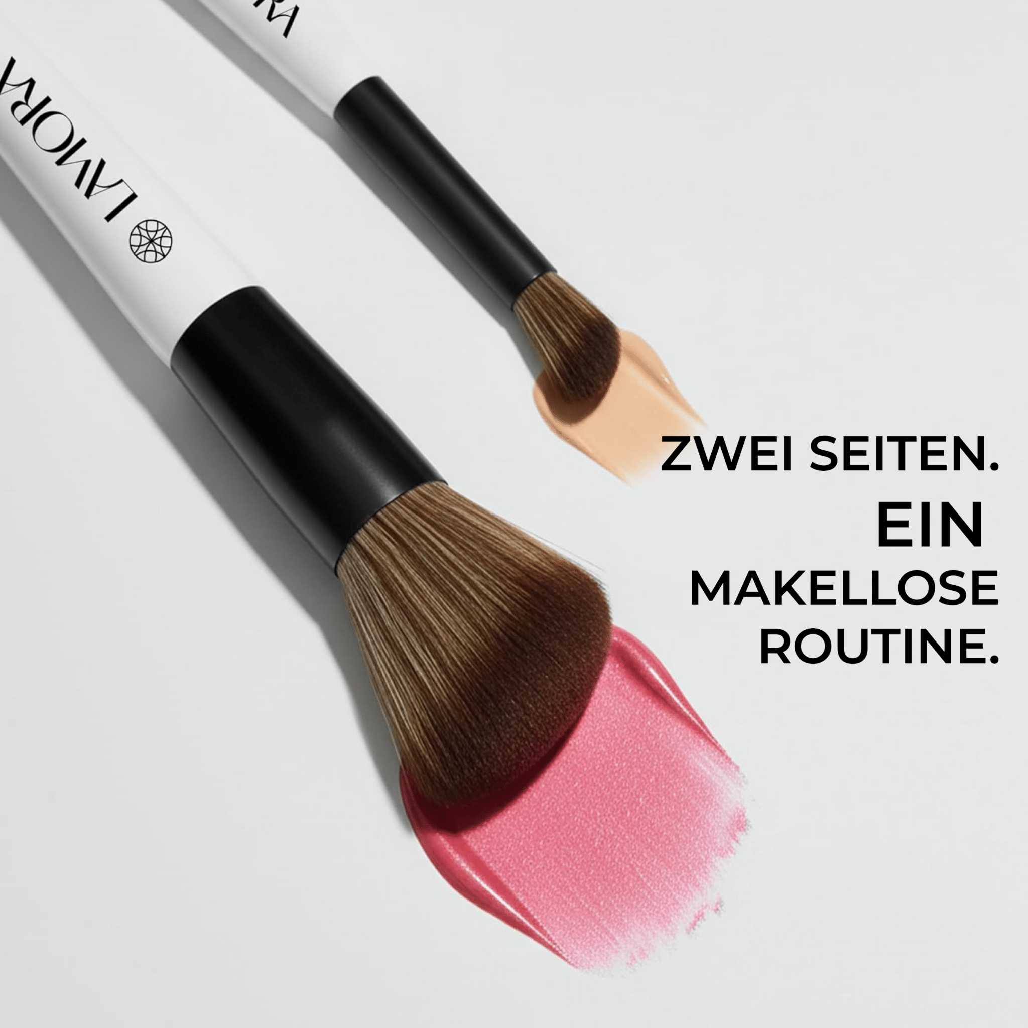Duo Blush Concealer Pinsel - Lamora Beauty