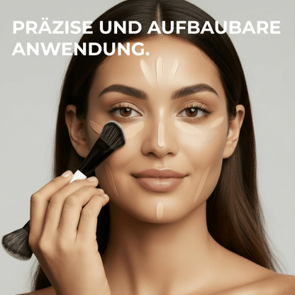 Duo Foundation Contour Pinsel - Lamora Beauty